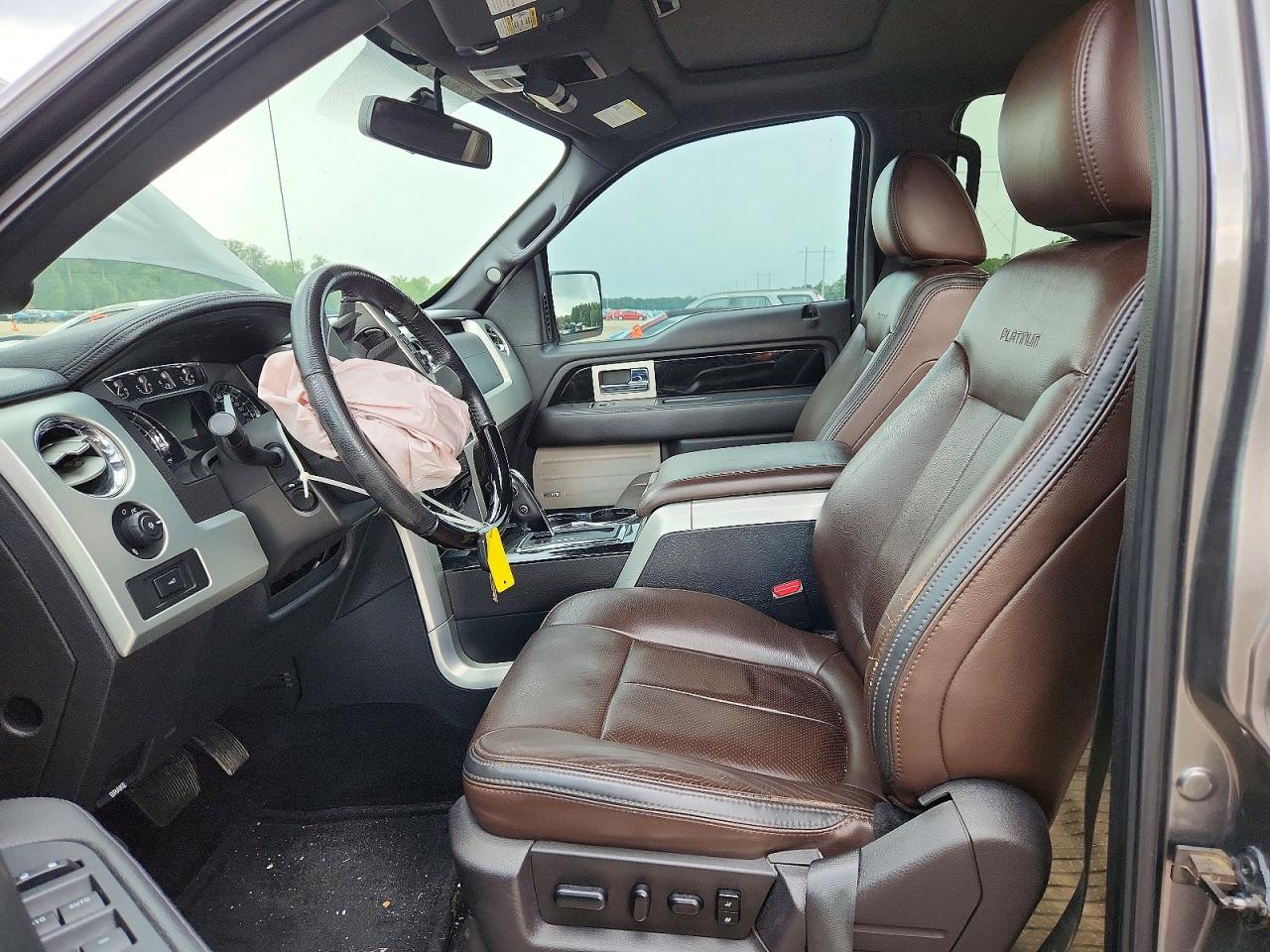 2011 Ford F150 Supercrew Gray vin: 1FTFW1CF1BFB54666