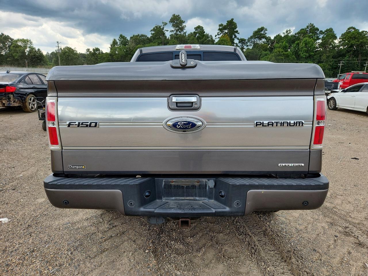 2011 Ford F150 Supercrew Gray vin: 1FTFW1CF1BFB54666