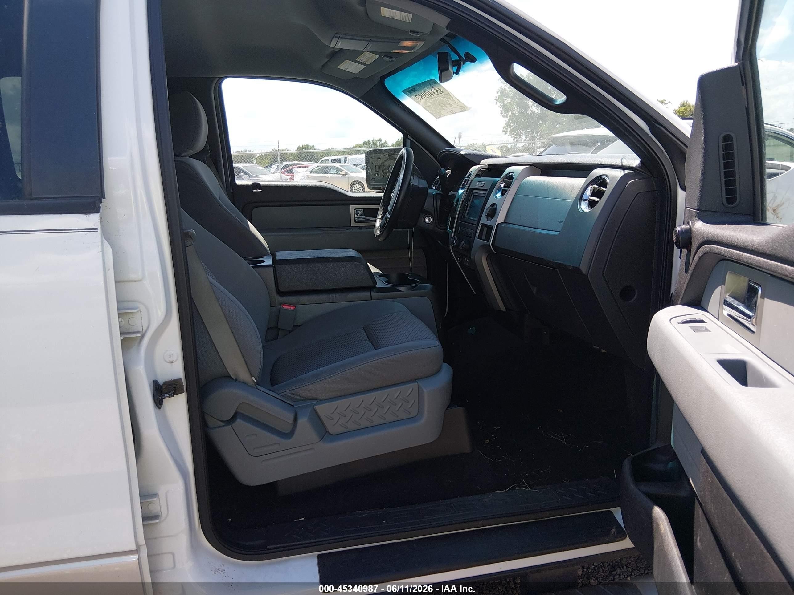 2011 Ford F-150 Xlt White vin: 1FTFW1CF1BFD34133