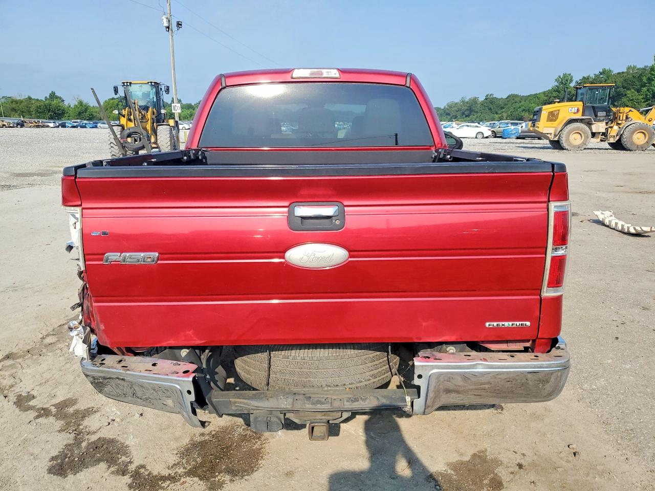 2012 Ford F150 Supercrew Красный vin: 1FTFW1CF1CFA34027