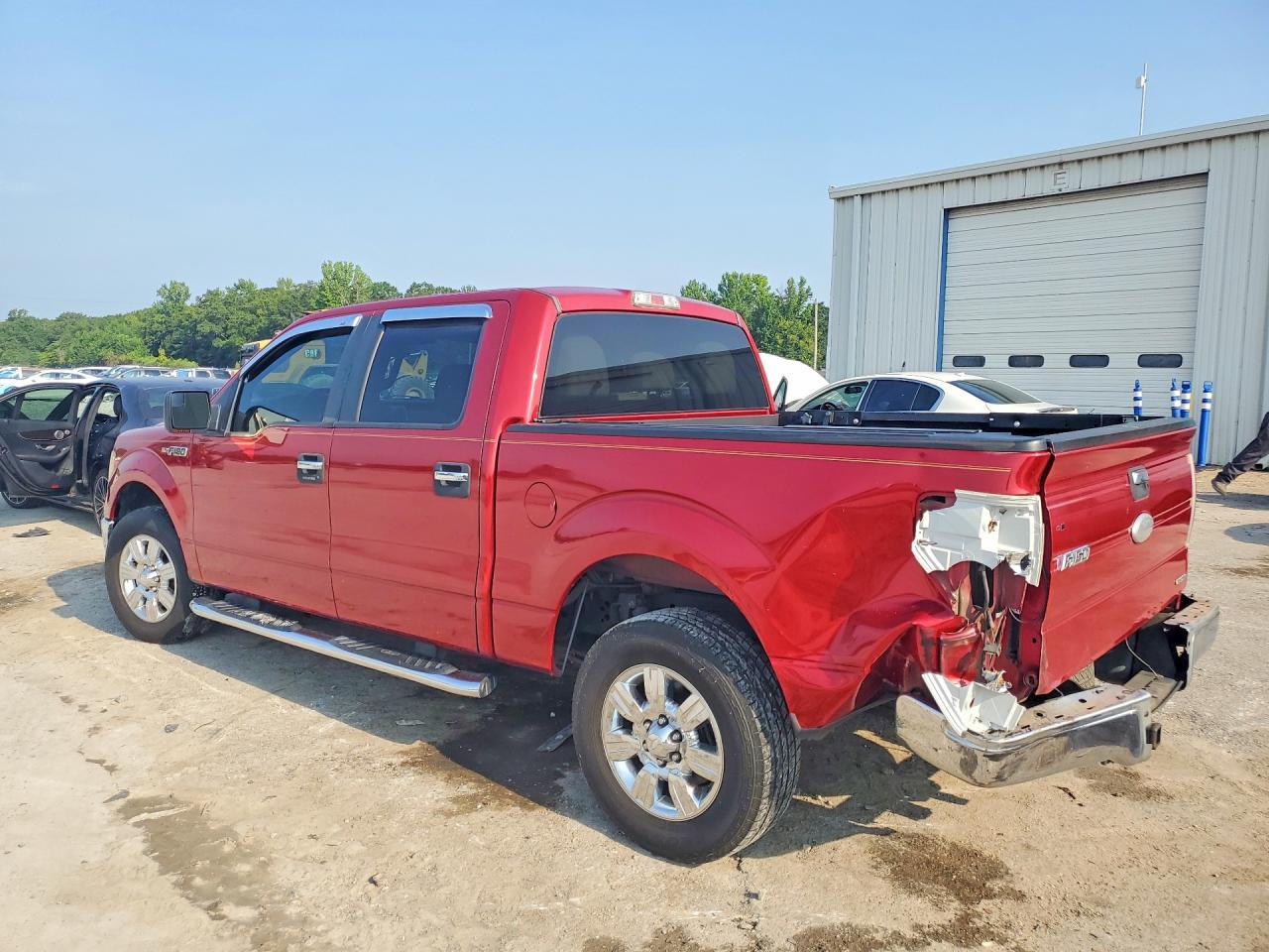 2012 Ford F150 Supercrew Красный vin: 1FTFW1CF1CFA34027