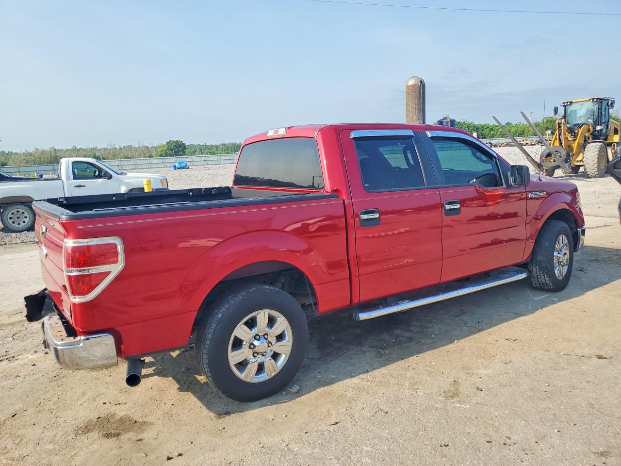 2012 Ford F150 Supercrew Красный vin: 1FTFW1CF1CFA34027