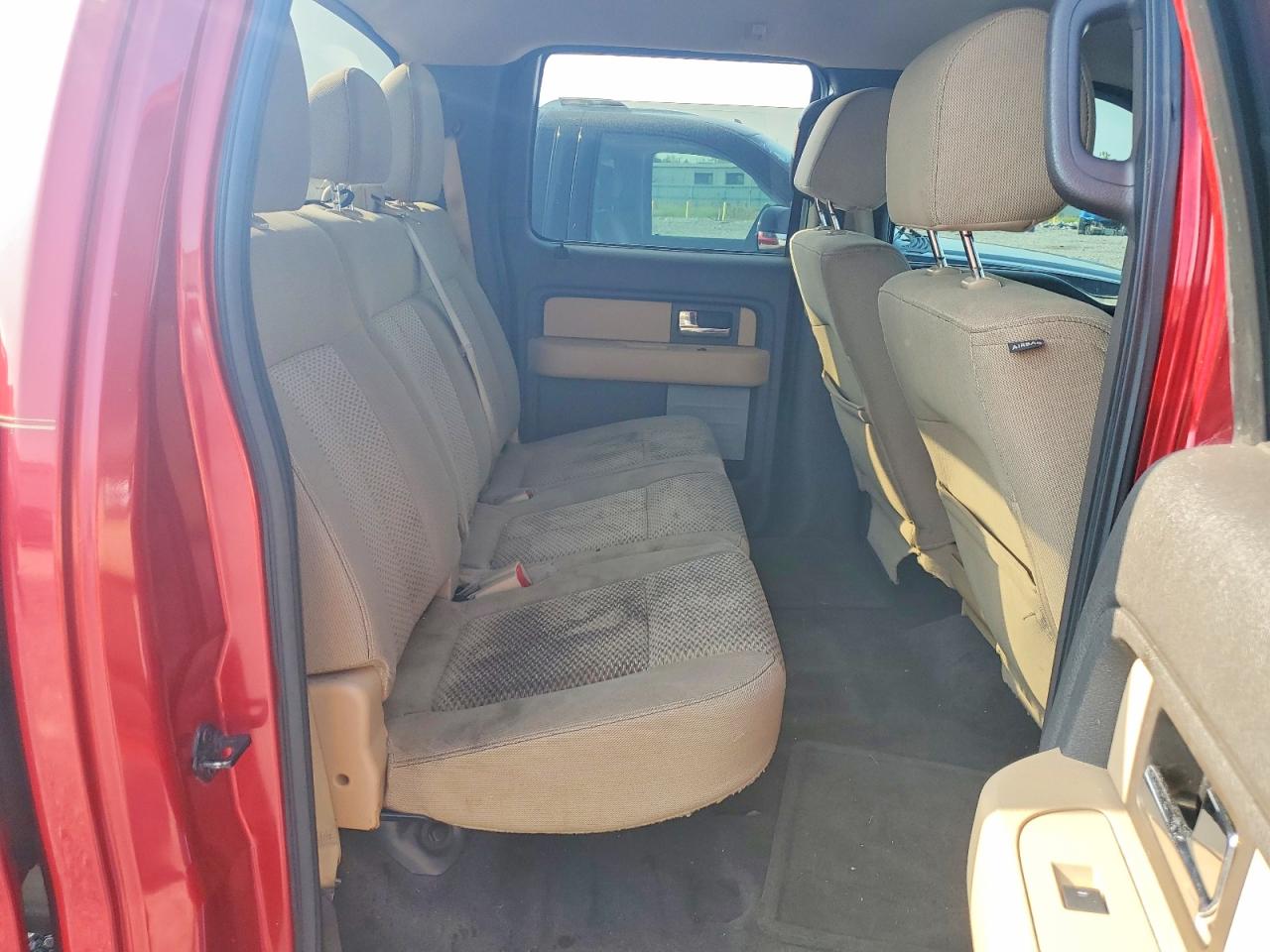 2012 Ford F150 Supercrew Красный vin: 1FTFW1CF1CFA34027