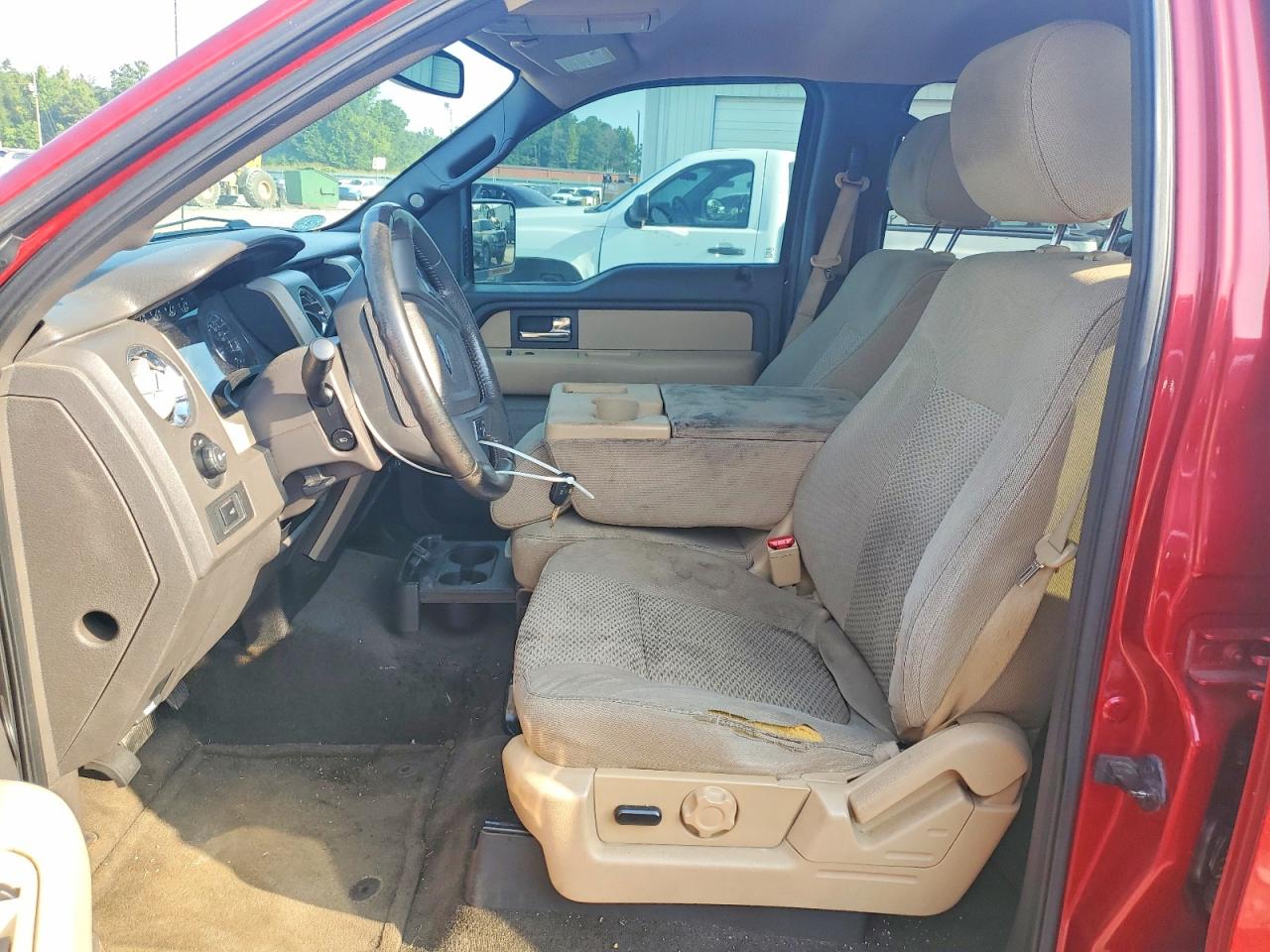 2012 Ford F150 Supercrew Красный vin: 1FTFW1CF1CFA34027