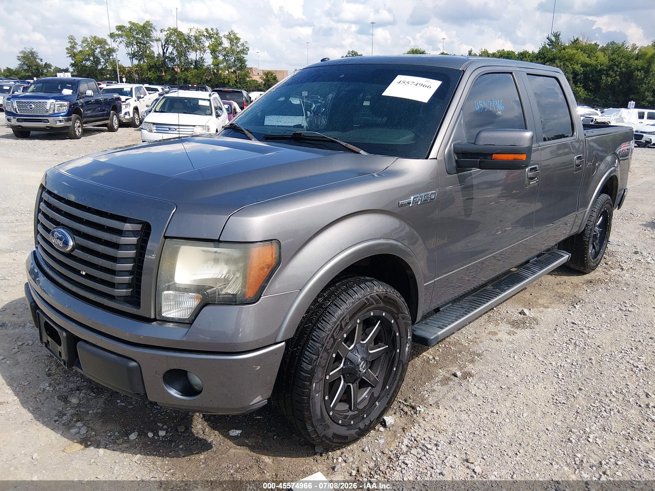 2012 Ford F-150 Fx2 Gray vin: 1FTFW1CF1CFA41012