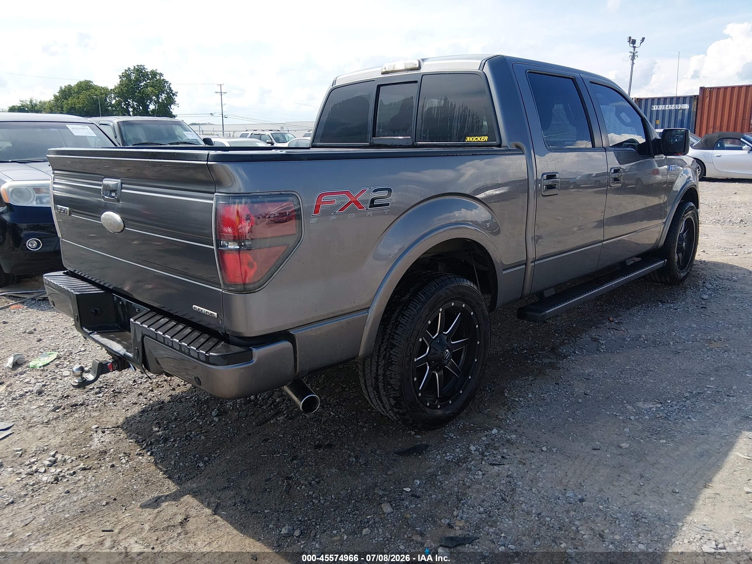 2012 Ford F-150 Fx2 Gray vin: 1FTFW1CF1CFA41012