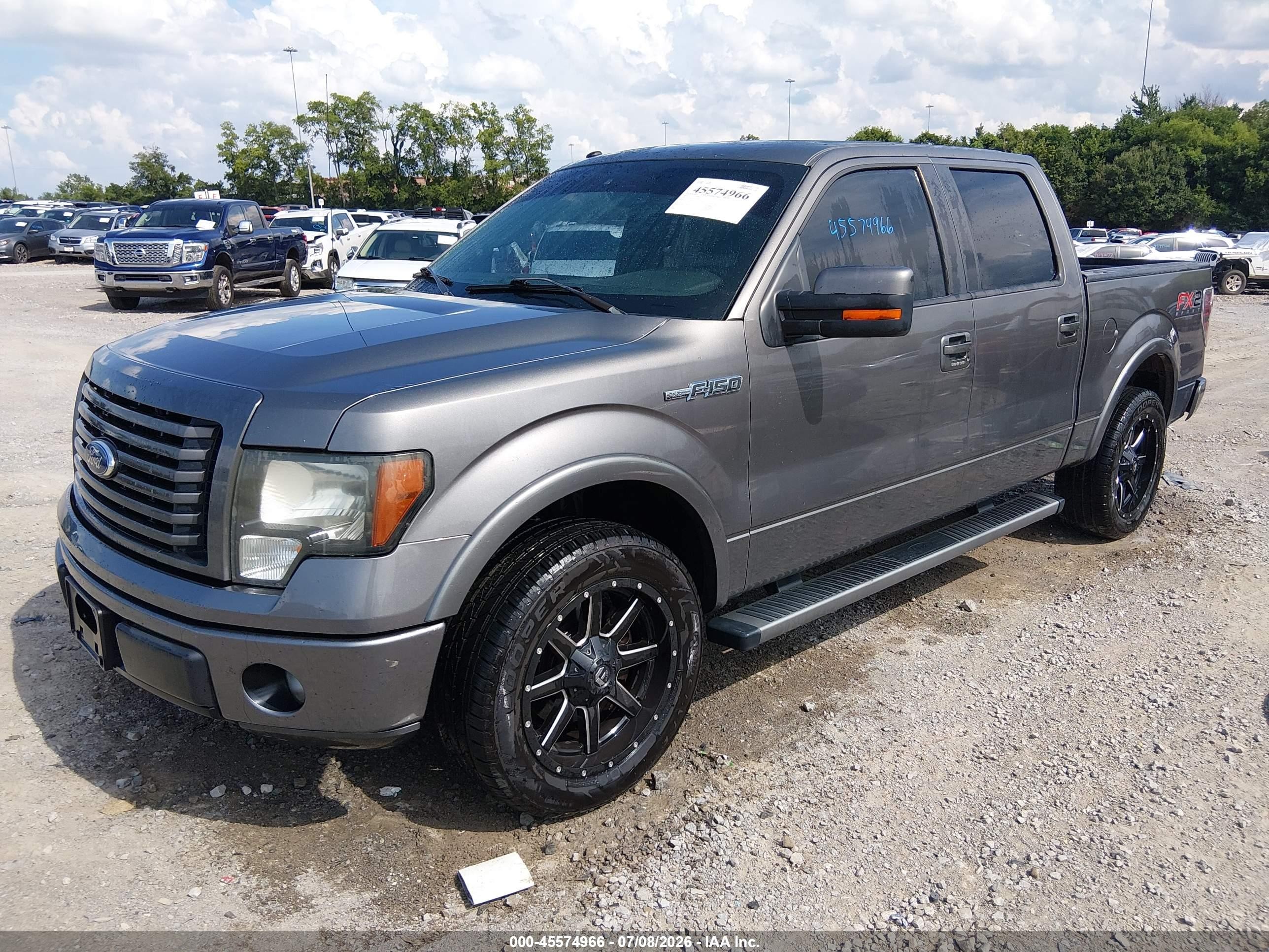 2012 Ford F-150 Fx2 Gray vin: 1FTFW1CF1CFA41012