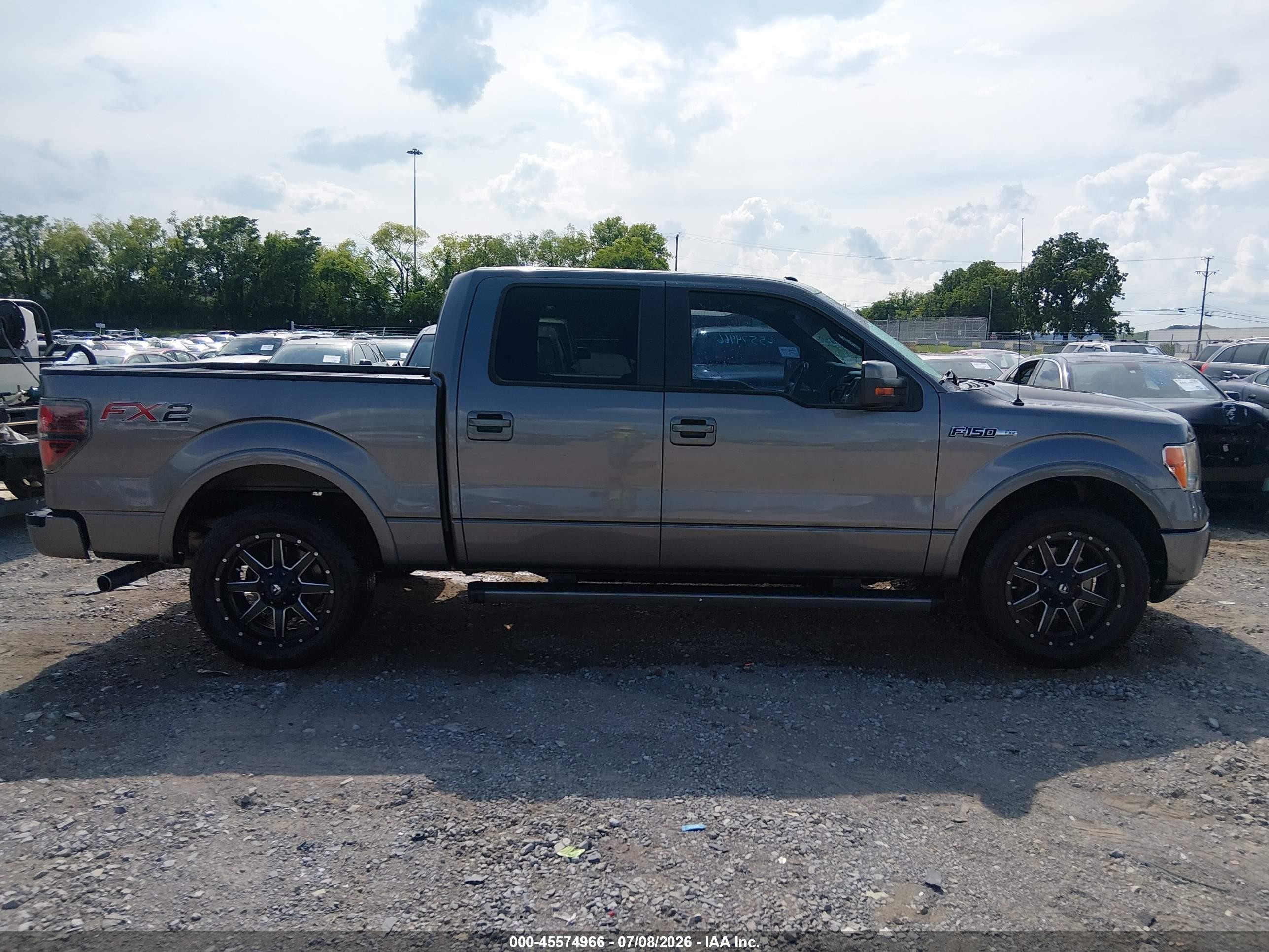 2012 Ford F-150 Fx2 Gray vin: 1FTFW1CF1CFA41012