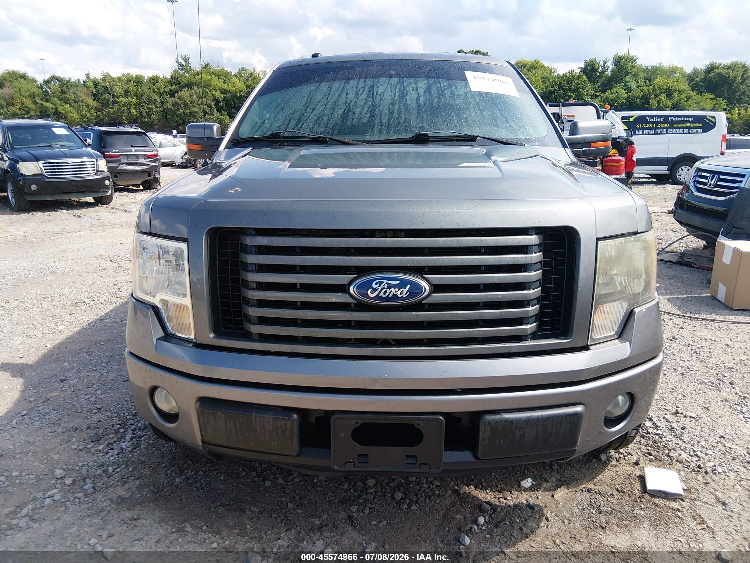 2012 Ford F-150 Fx2 Gray vin: 1FTFW1CF1CFA41012
