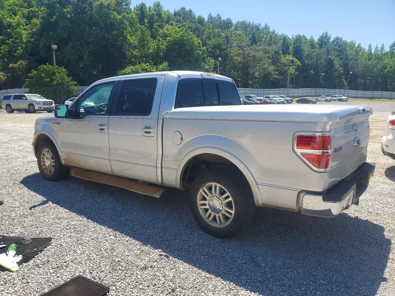 2012 Ford F150 Supercrew Silver vin: 1FTFW1CF1CFB39988