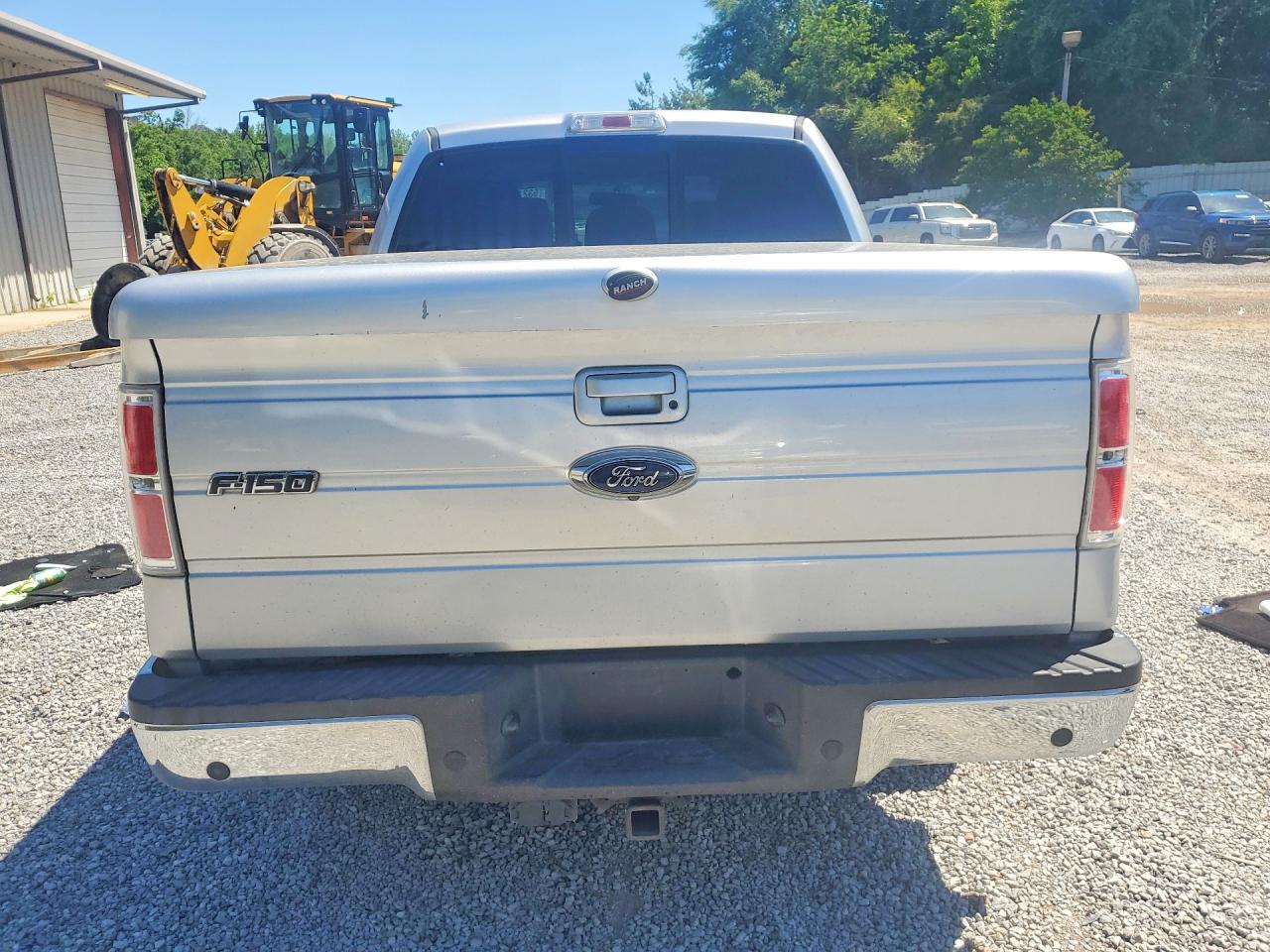 2012 Ford F150 Supercrew Silver vin: 1FTFW1CF1CFB39988