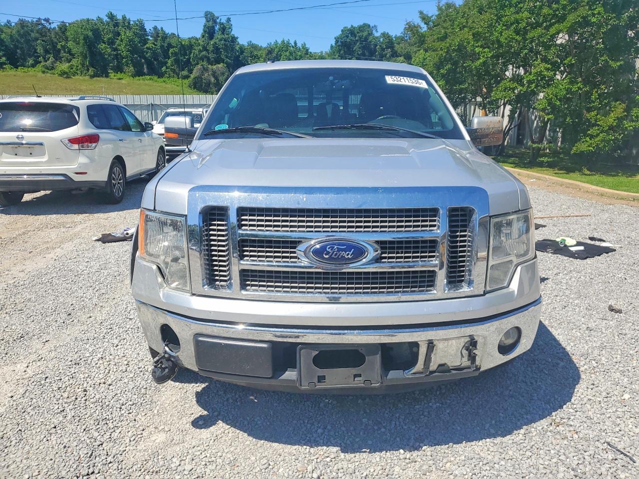 2012 Ford F150 Supercrew Silver vin: 1FTFW1CF1CFB39988