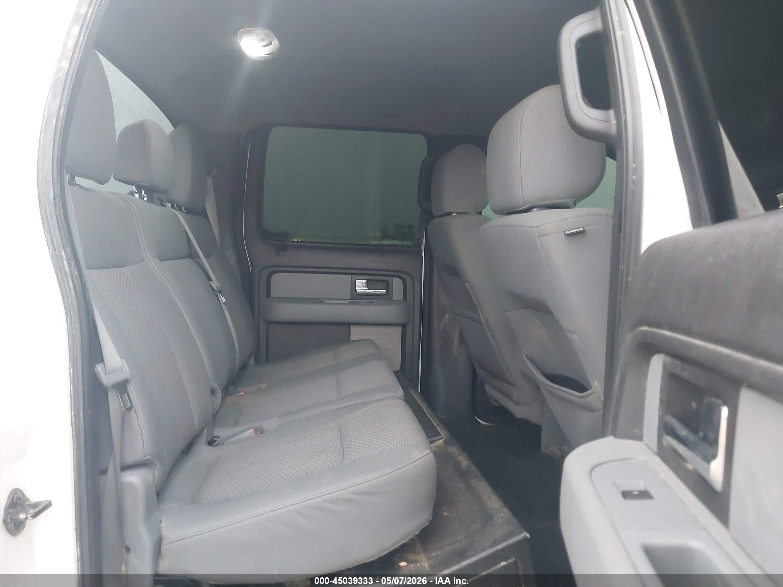 2012 Ford F-150 Xlt White vin: 1FTFW1CF1CFB50277