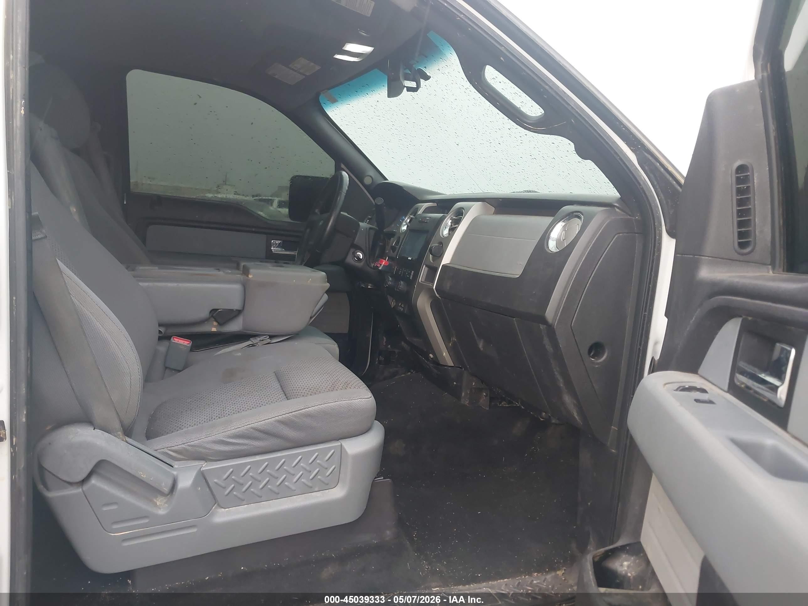 2012 Ford F-150 Xlt White vin: 1FTFW1CF1CFB50277