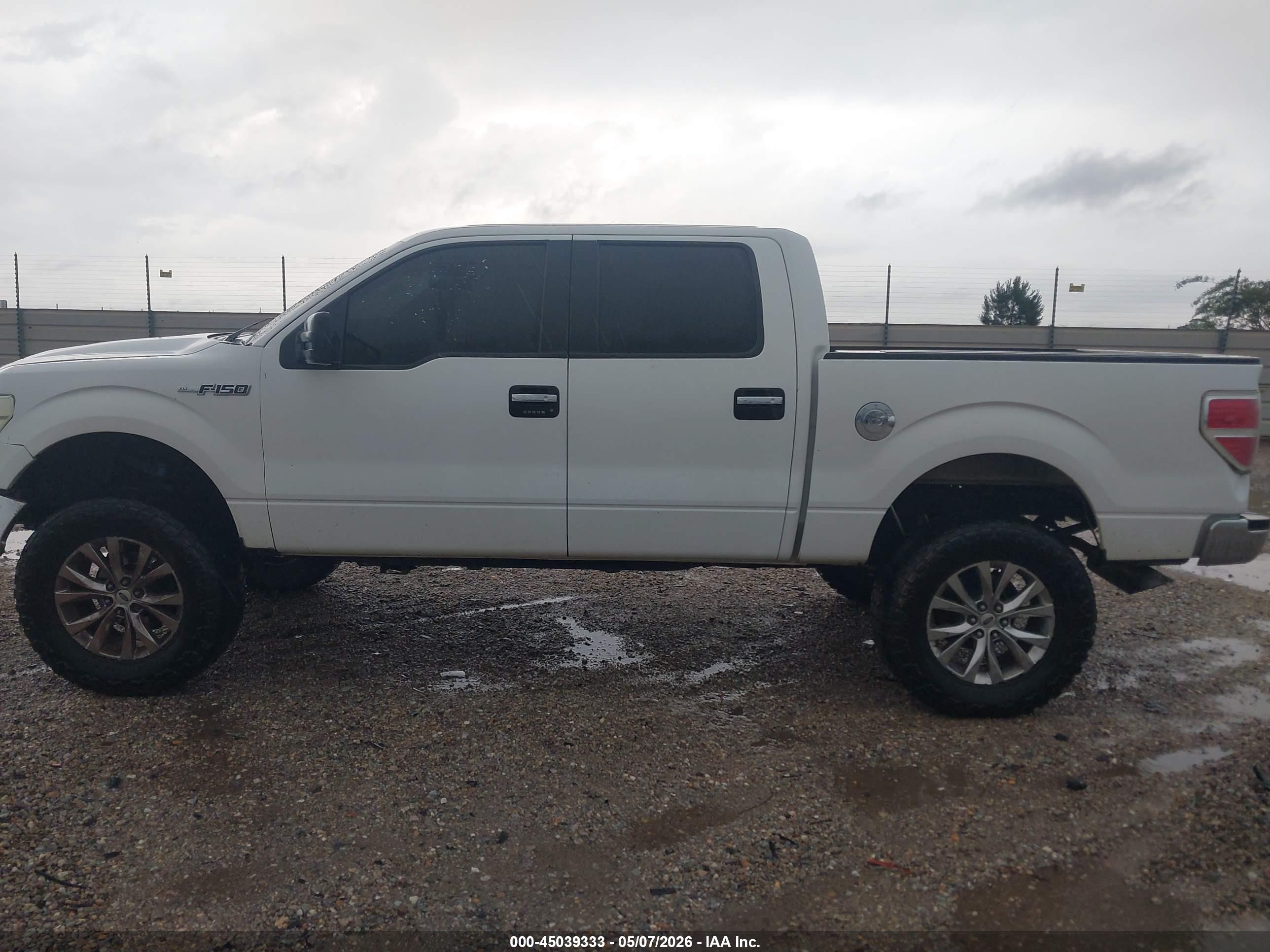 2012 Ford F-150 Xlt White vin: 1FTFW1CF1CFB50277
