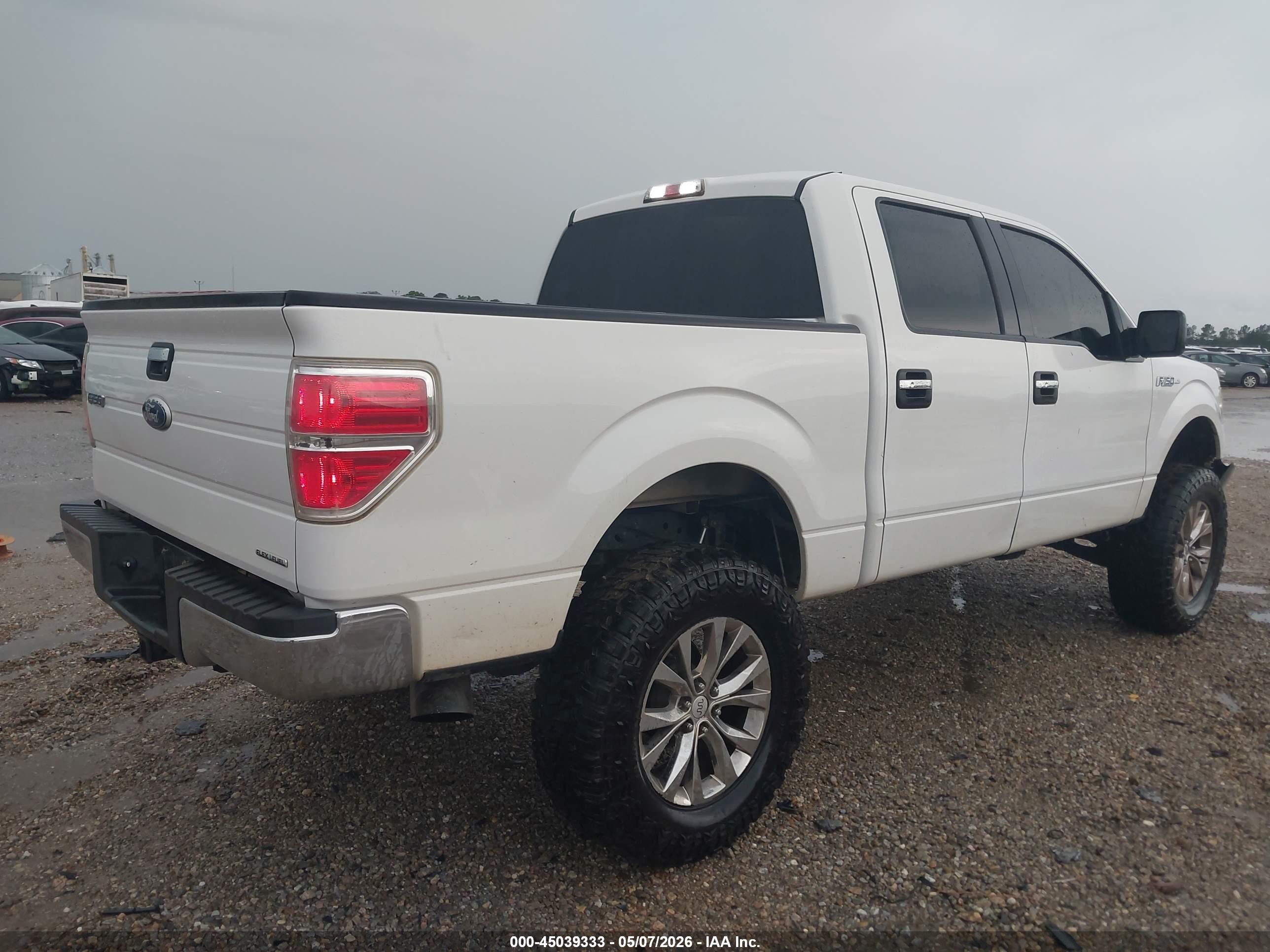2012 Ford F-150 Xlt White vin: 1FTFW1CF1CFB50277