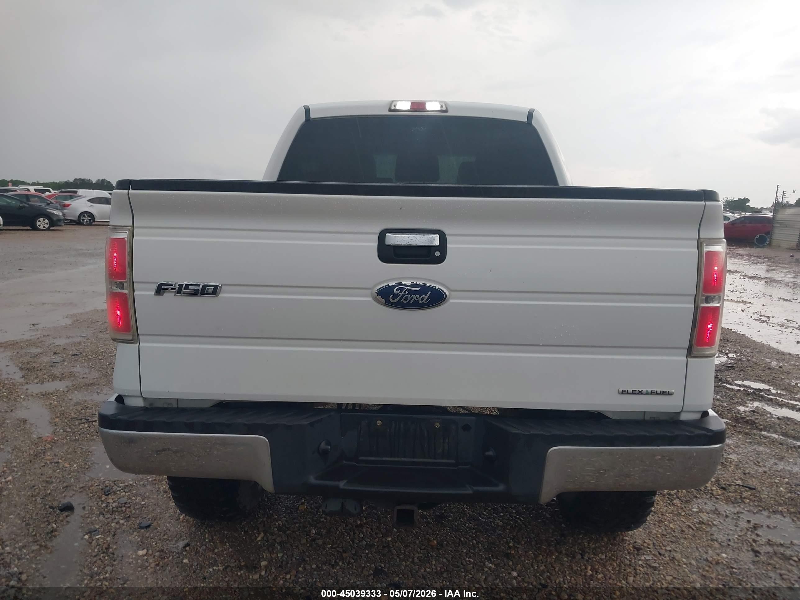 2012 Ford F-150 Xlt White vin: 1FTFW1CF1CFB50277