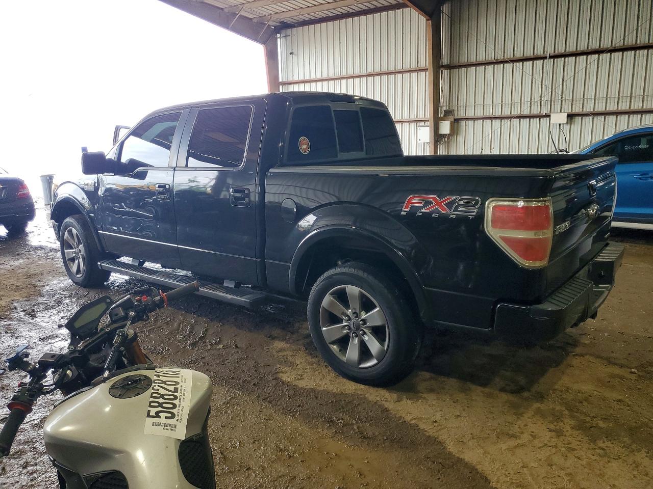 2012 Ford F150 Supercrew Black vin: 1FTFW1CF1CFC01700