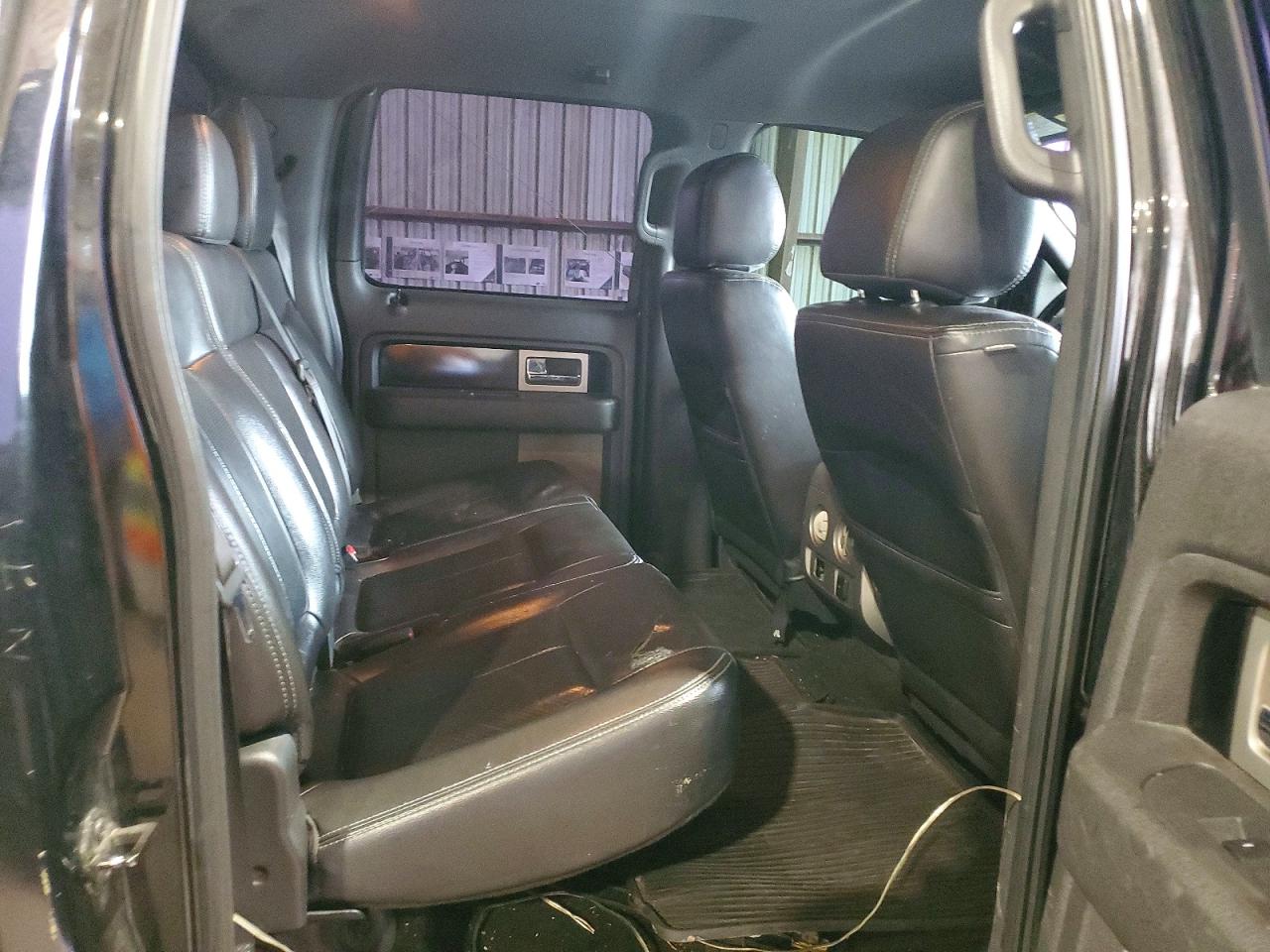 2012 Ford F150 Supercrew Black vin: 1FTFW1CF1CFC01700