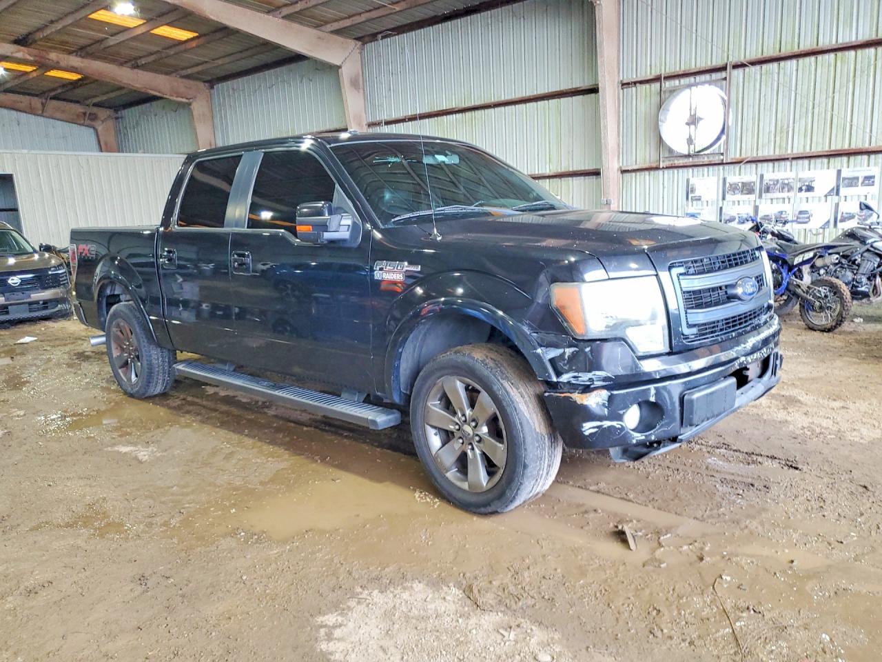 2012 Ford F150 Supercrew Black vin: 1FTFW1CF1CFC01700