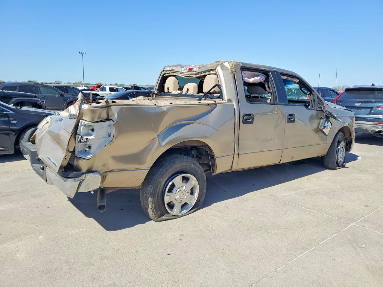 2012 Ford F150 Supercrew Золотой vin: 1FTFW1CF1CFD08200