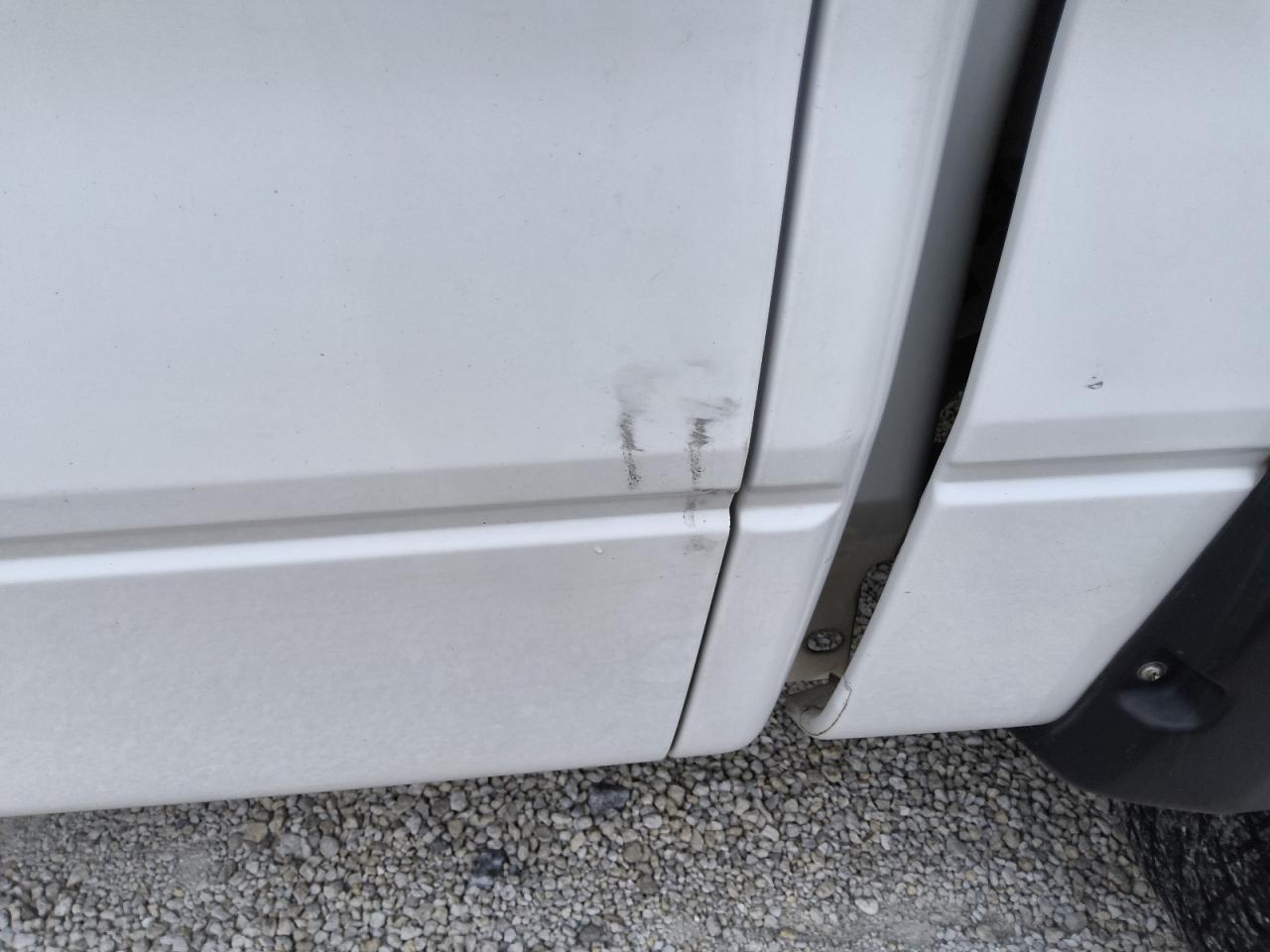 2012 Ford F150 Supercrew White vin: 1FTFW1CF1CKD59588 Damage: Left Front Door, Scraped, 3 To 4 Inches