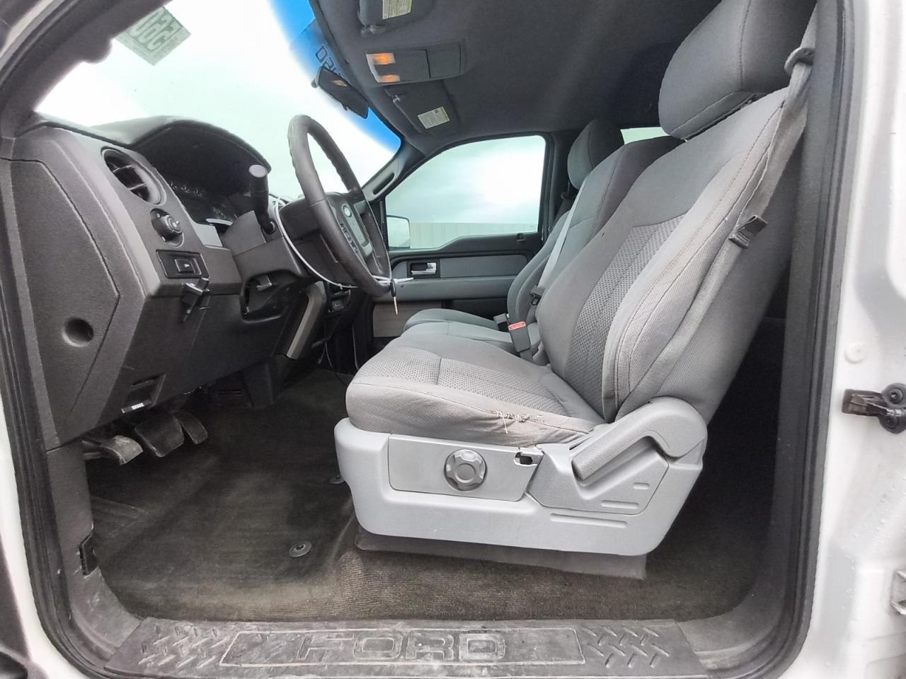 2012 Ford F150 Supercrew White vin: 1FTFW1CF1CKD59588 Damage: Steering Wheel, Worn, Replacement Required
