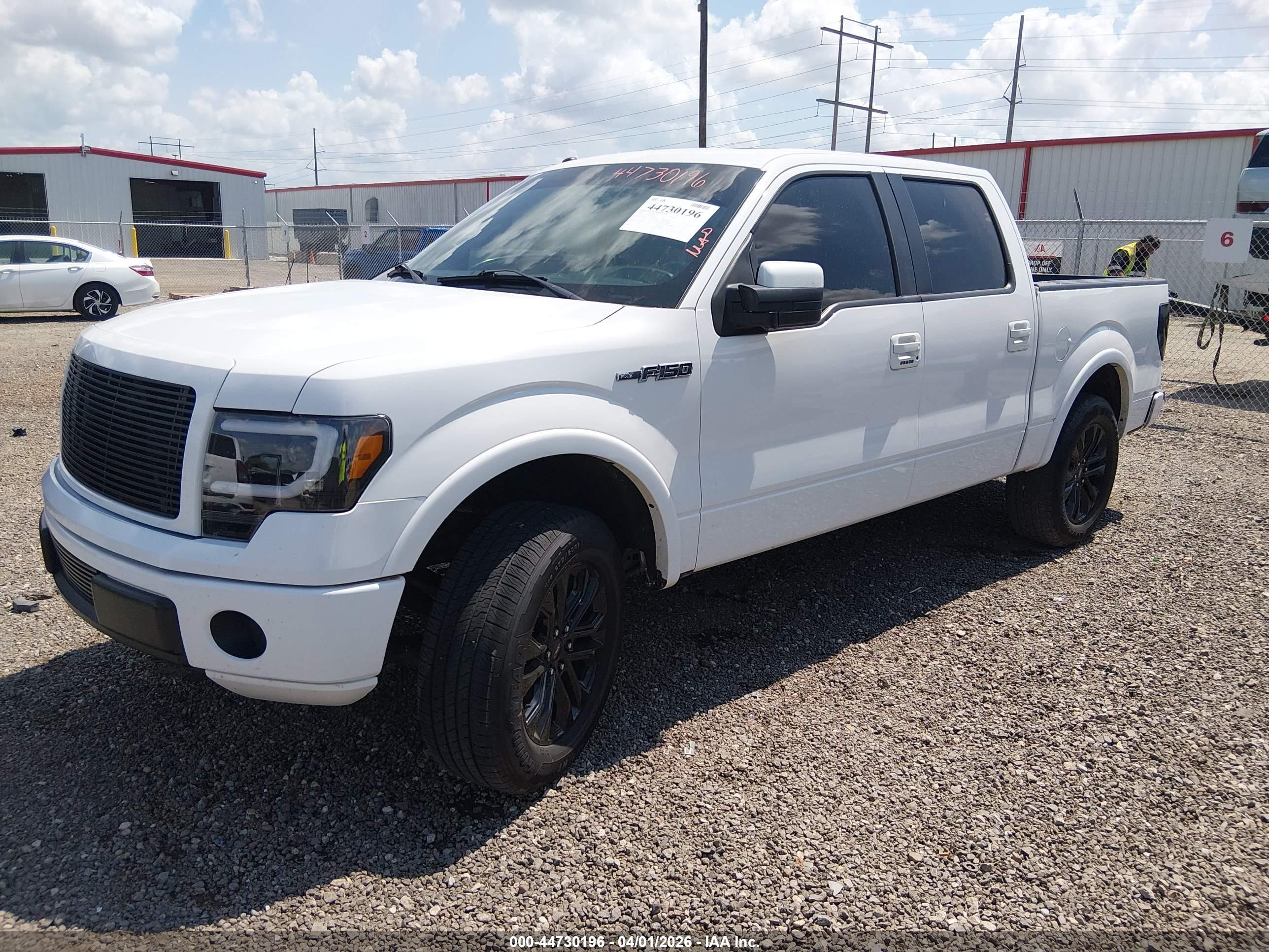 2013 Ford F-150 Fx2 White vin: 1FTFW1CF1DFA01935