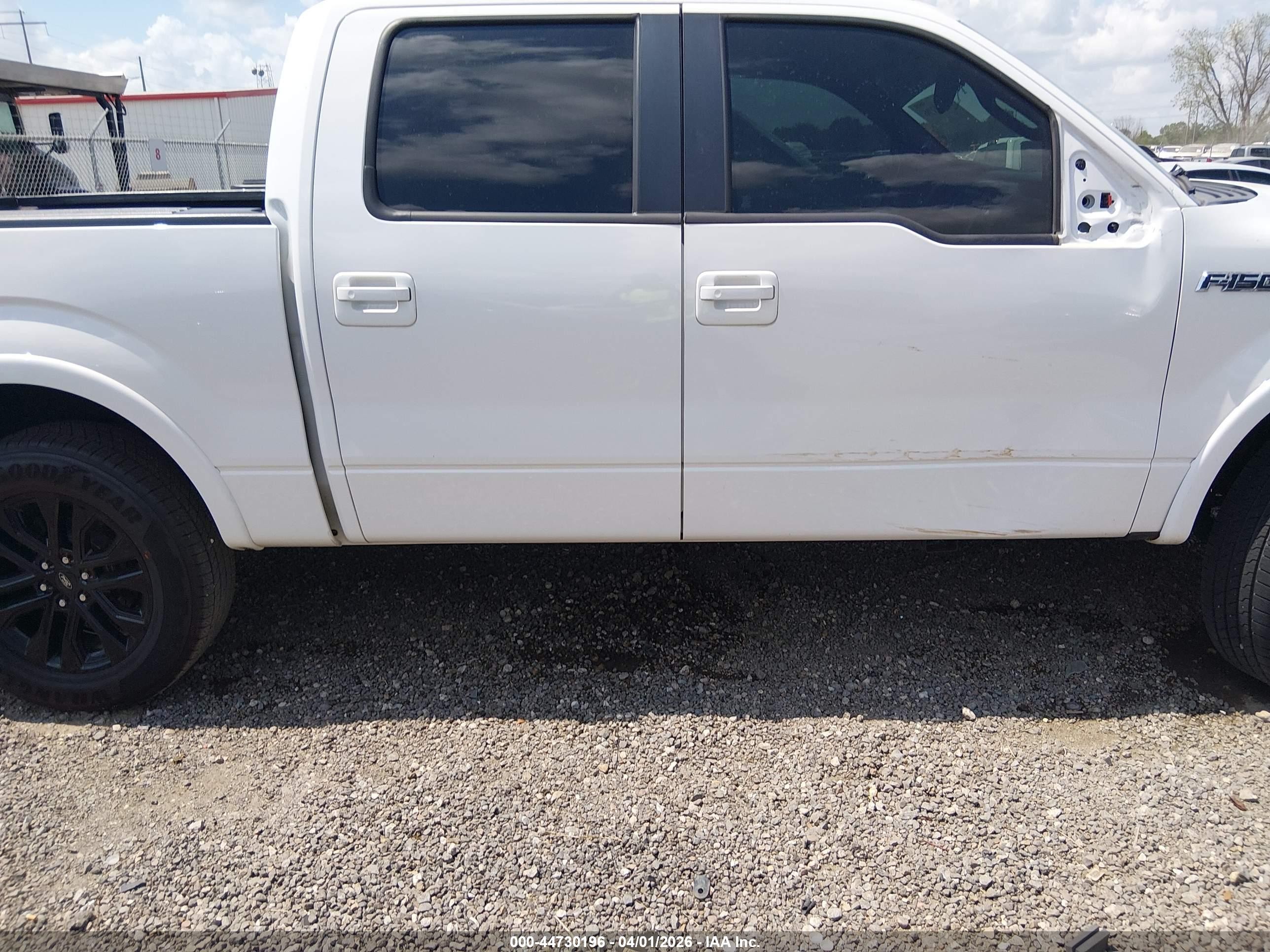 2013 Ford F-150 Fx2 White vin: 1FTFW1CF1DFA01935