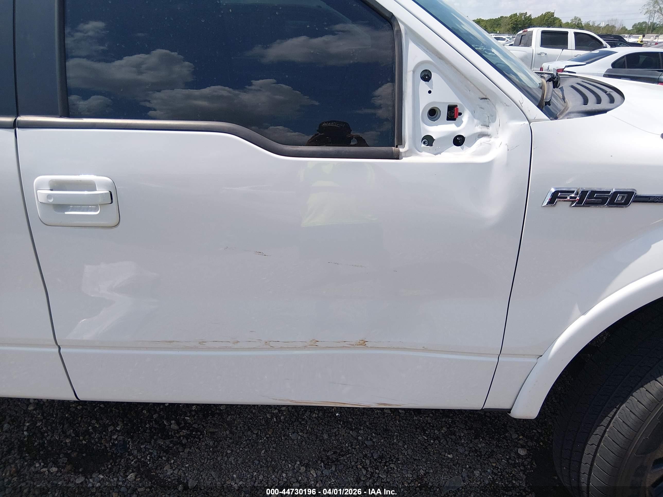 2013 Ford F-150 Fx2 White vin: 1FTFW1CF1DFA01935