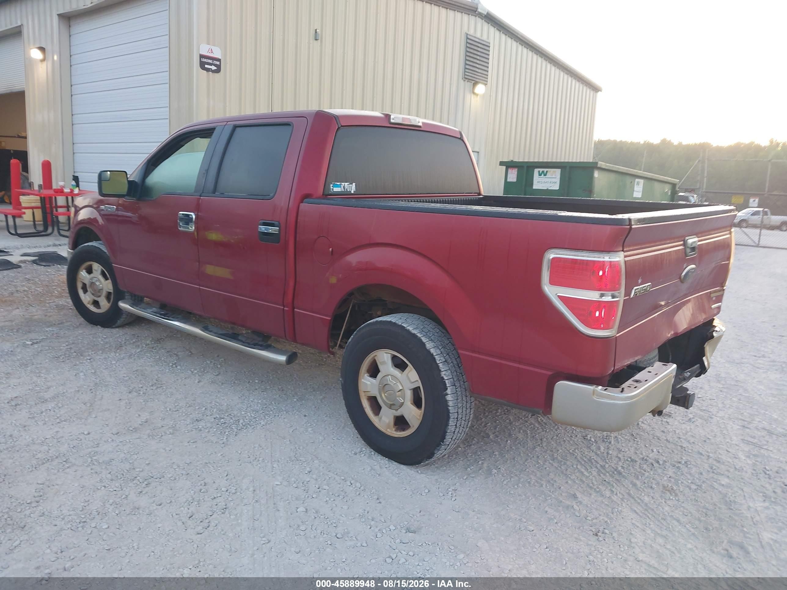 2013 Ford F-150 Xlt Красный vin: 1FTFW1CF1DFA22123