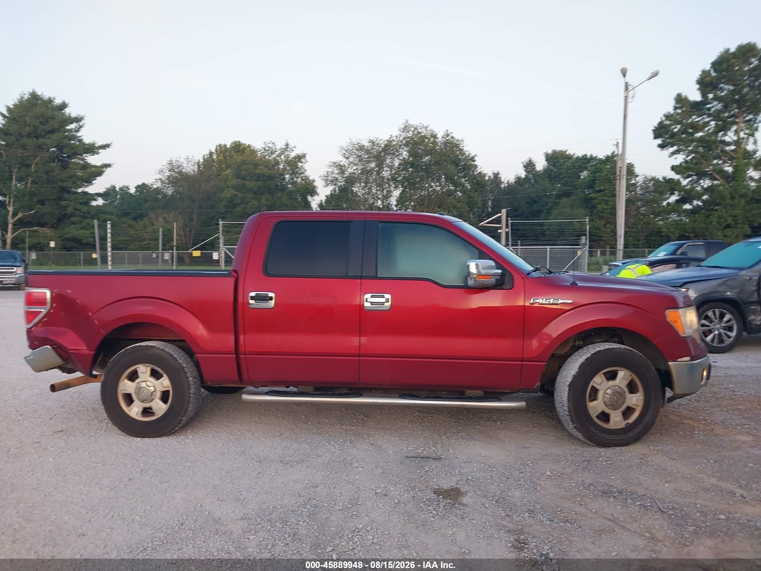 2013 Ford F-150 Xlt Красный vin: 1FTFW1CF1DFA22123