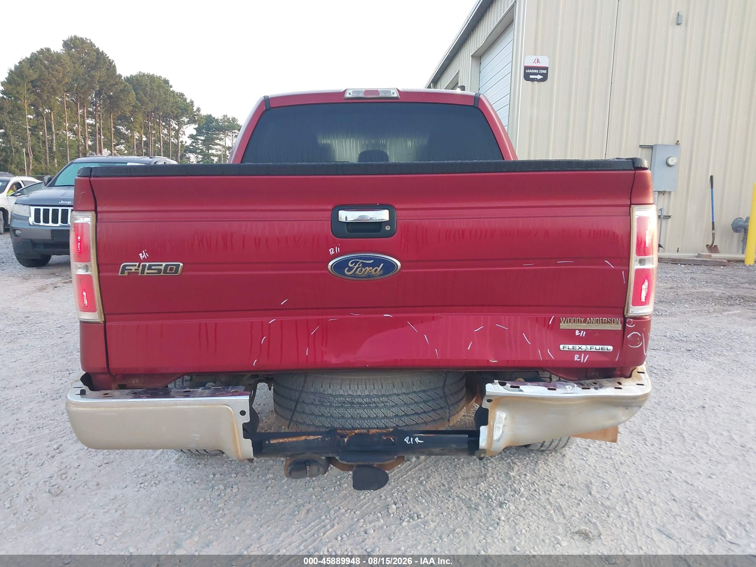 2013 Ford F-150 Xlt Красный vin: 1FTFW1CF1DFA22123