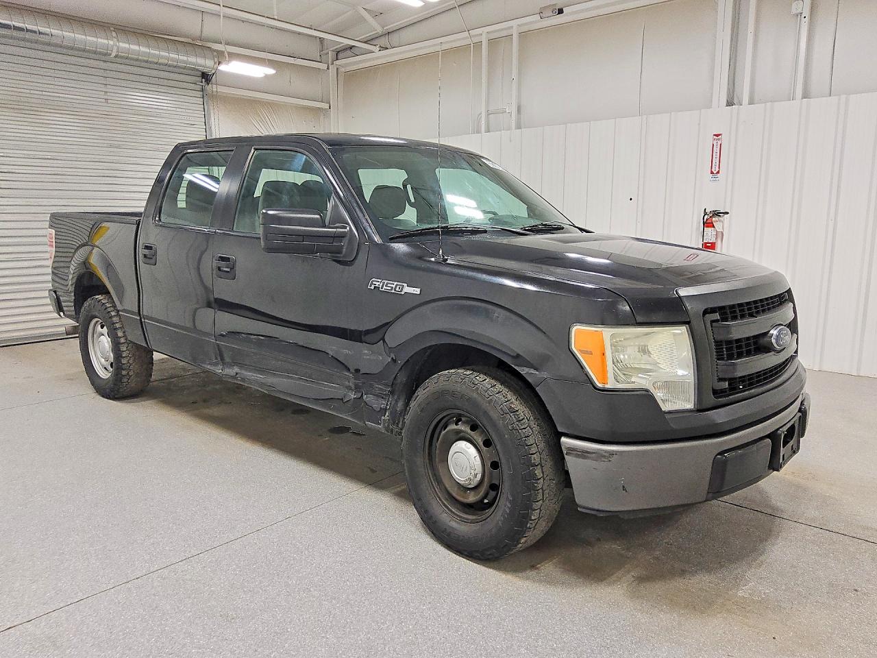 2013 Ford F150 Supercrew Black vin: 1FTFW1CF1DFA64663
