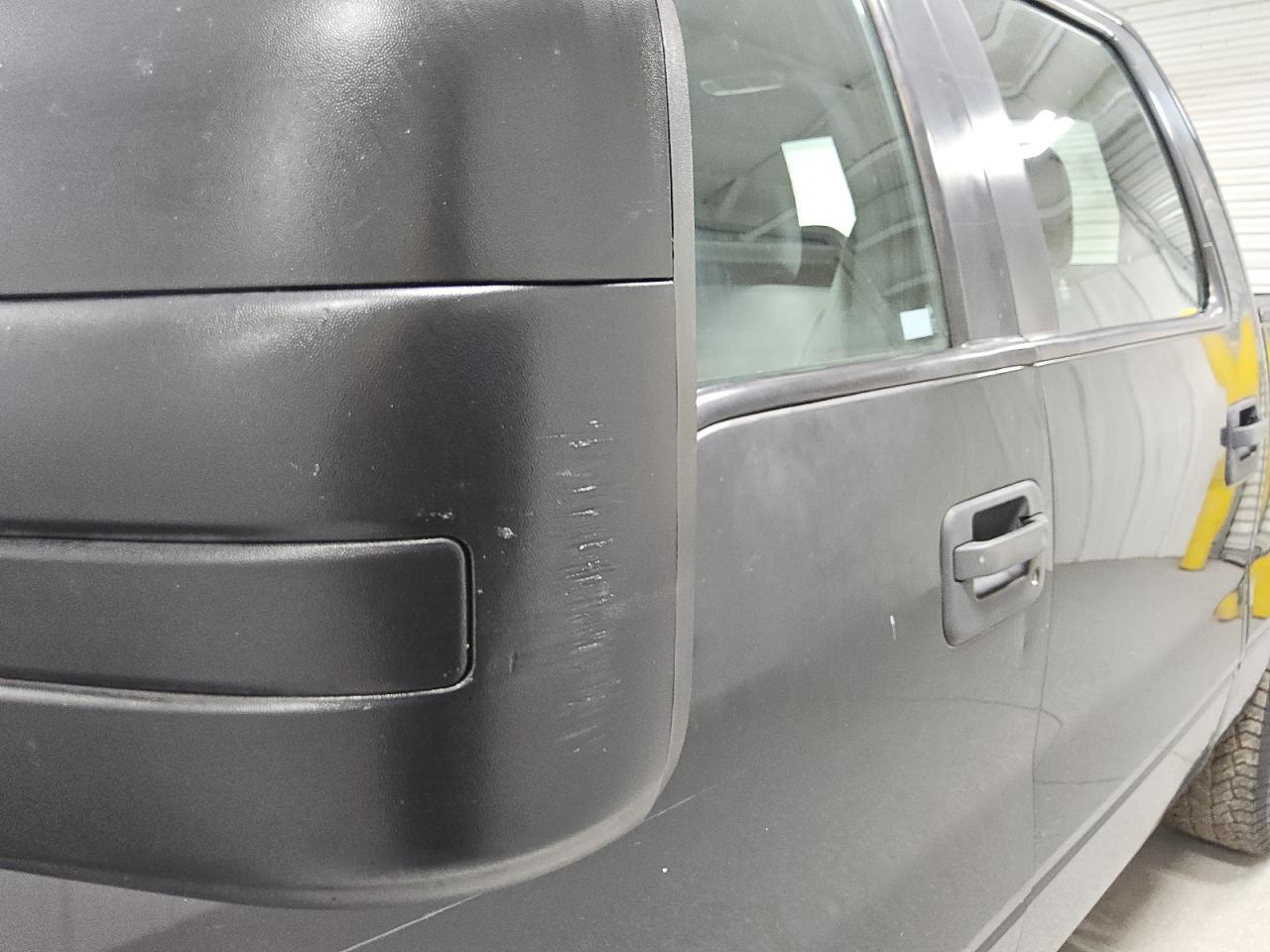 2013 Ford F150 Supercrew Black vin: 1FTFW1CF1DFA64663 Damage: Lf Mirror Cover, Scraped, 4 To 5 Inches