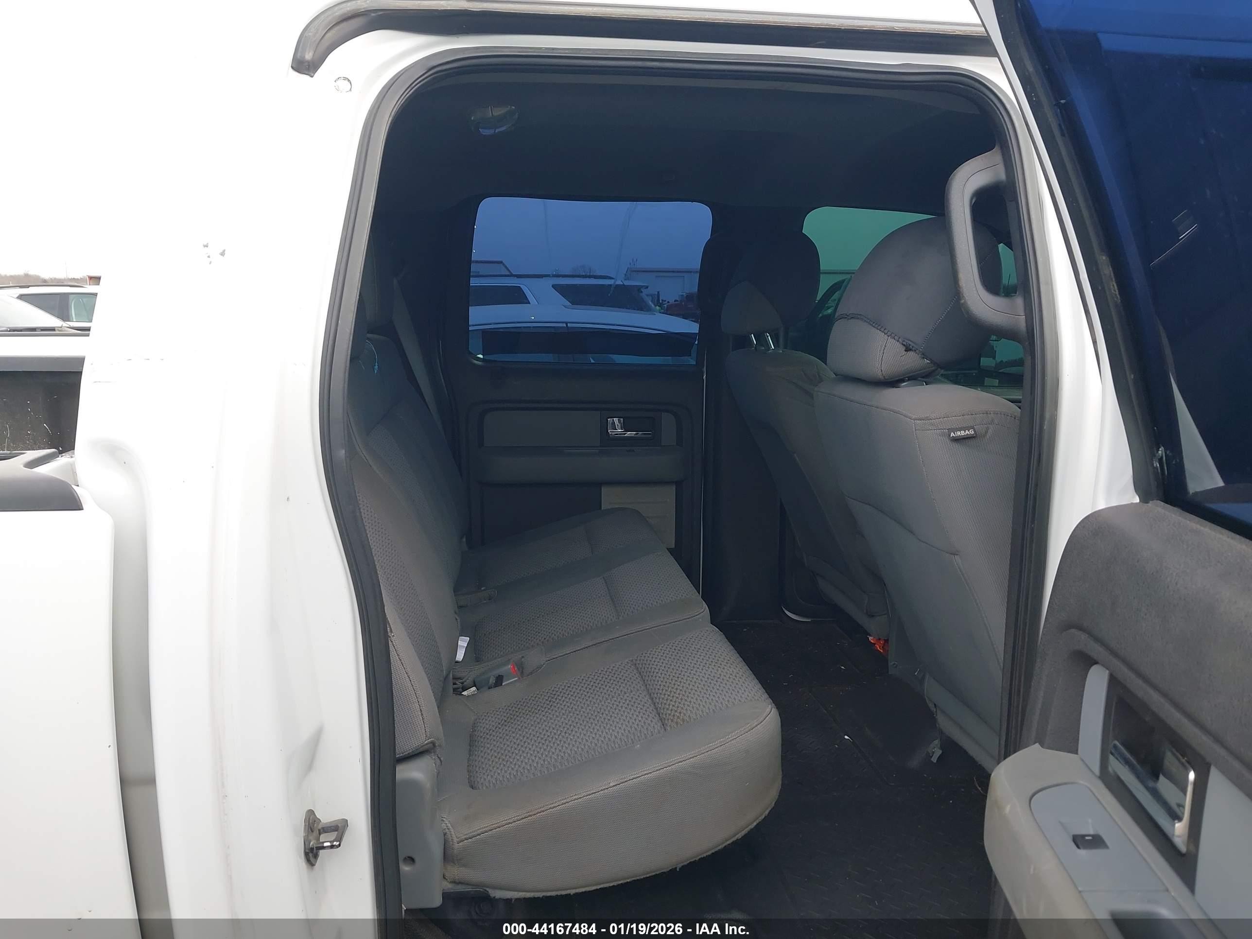 2013 Ford F-150 Xl White vin: 1FTFW1CF1DFA75243