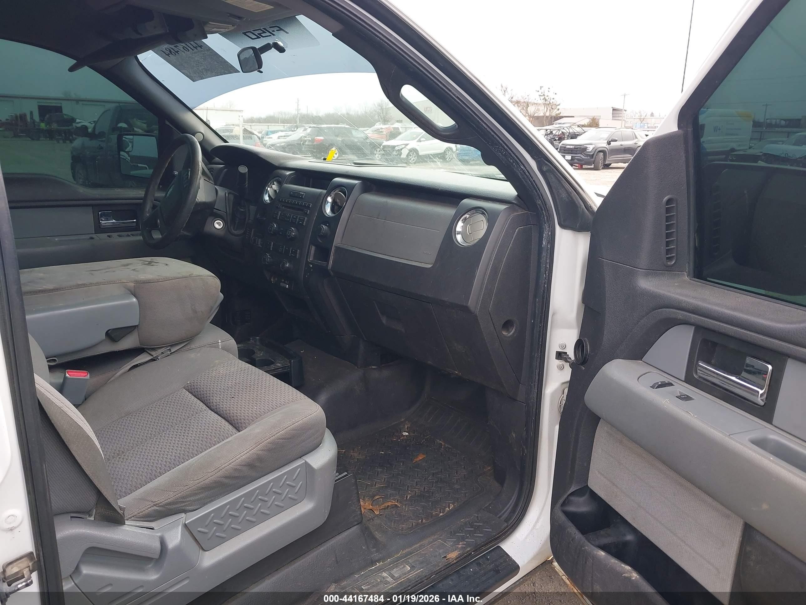 2013 Ford F-150 Xl White vin: 1FTFW1CF1DFA75243