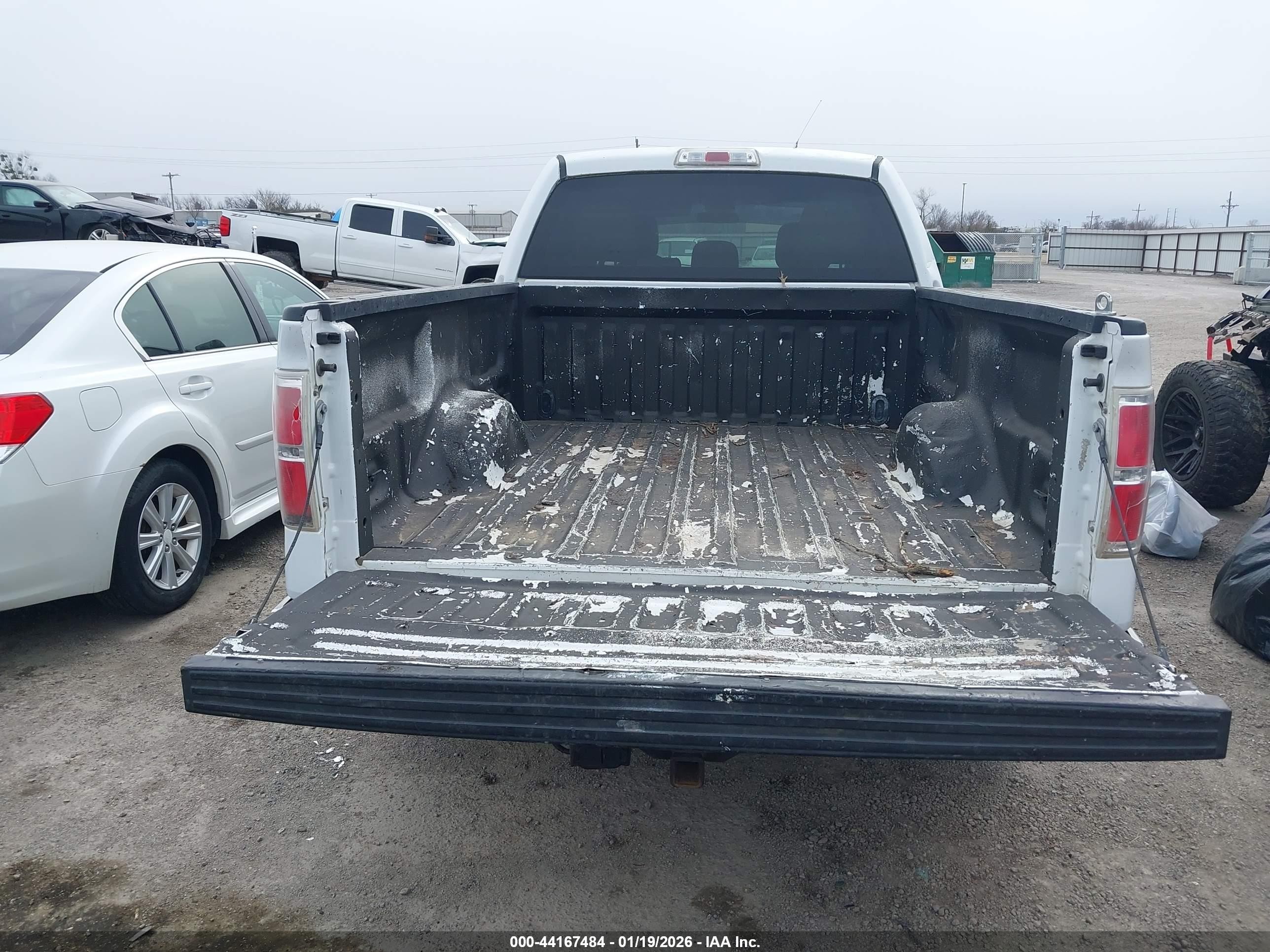 2013 Ford F-150 Xl White vin: 1FTFW1CF1DFA75243