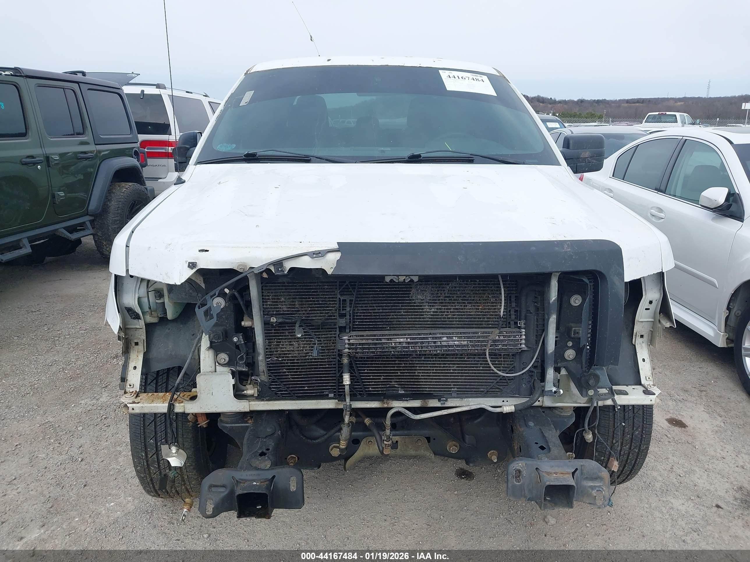 2013 Ford F-150 Xl White vin: 1FTFW1CF1DFA75243