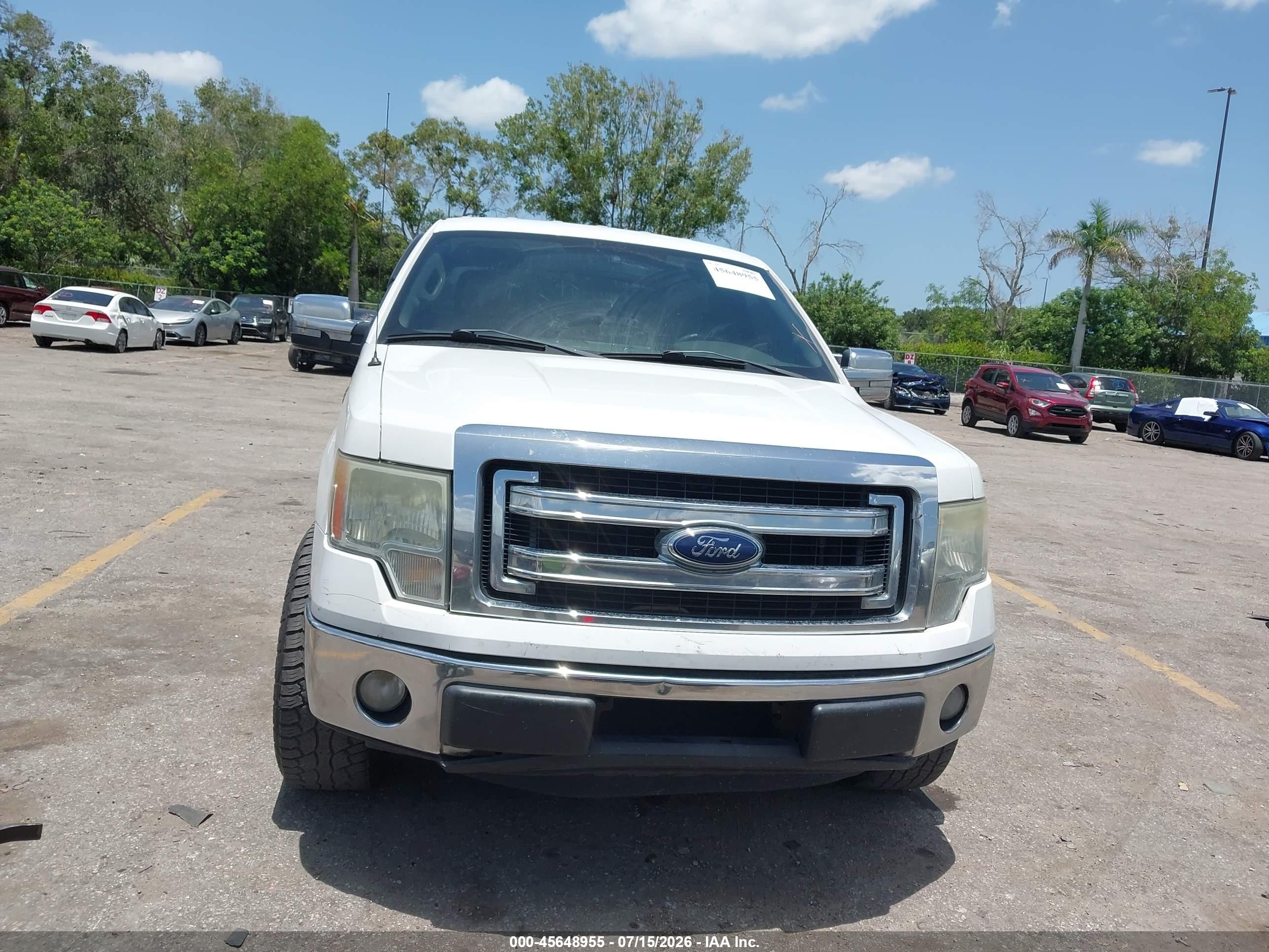 2013 Ford F-150 Xlt Белый vin: 1FTFW1CF1DFA93418