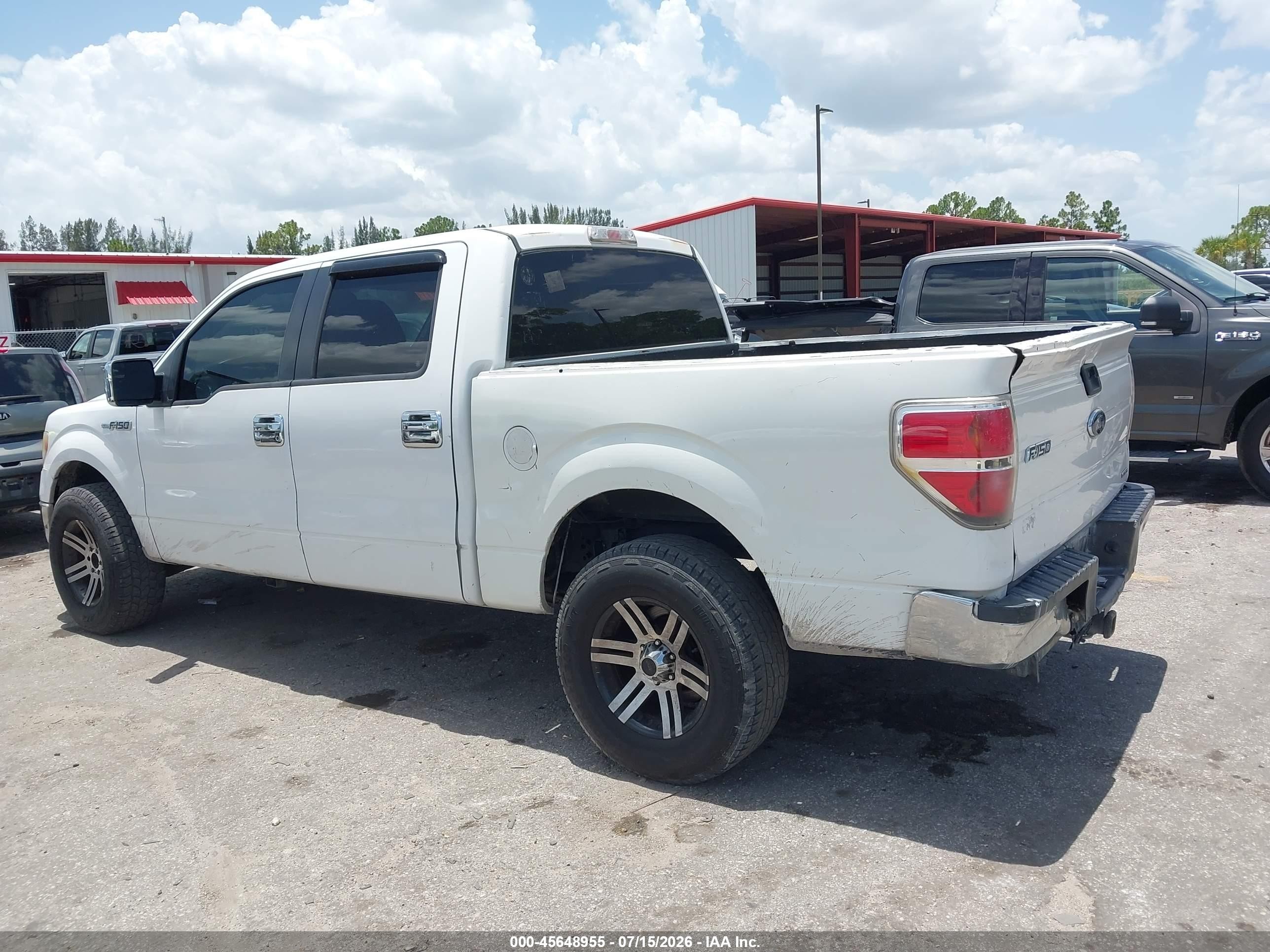2013 Ford F-150 Xlt Белый vin: 1FTFW1CF1DFA93418