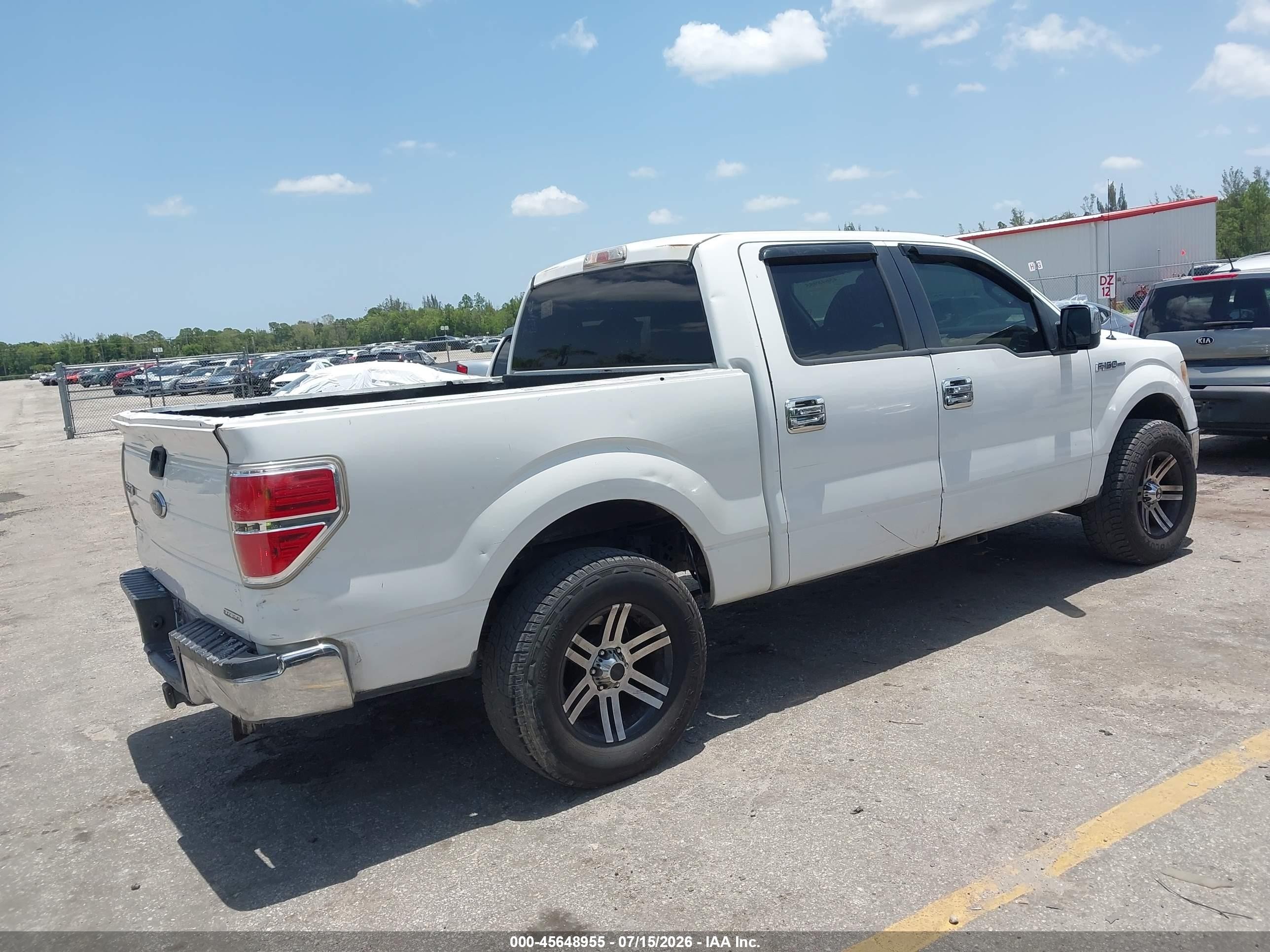 2013 Ford F-150 Xlt Белый vin: 1FTFW1CF1DFA93418
