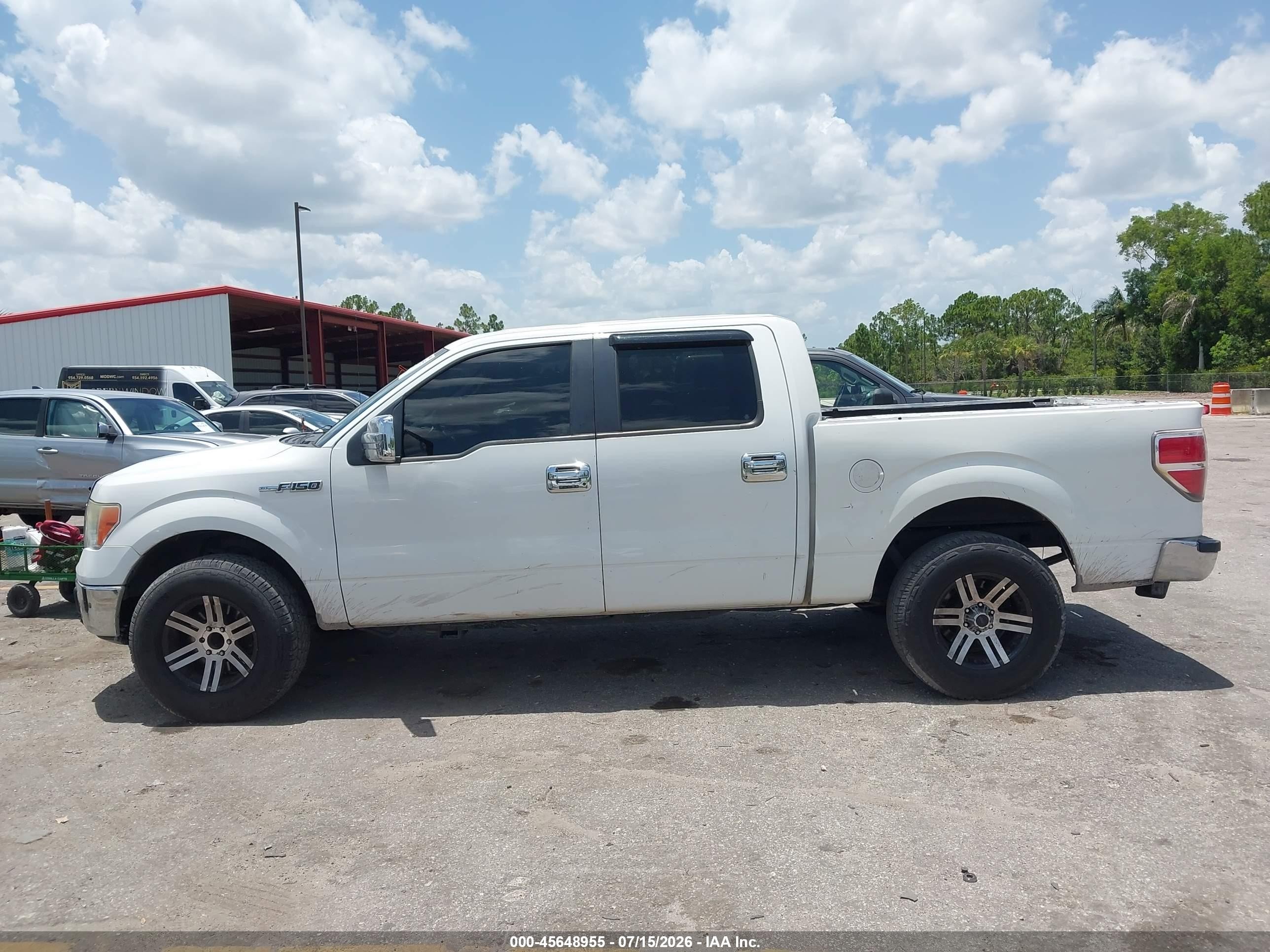 2013 Ford F-150 Xlt Белый vin: 1FTFW1CF1DFA93418