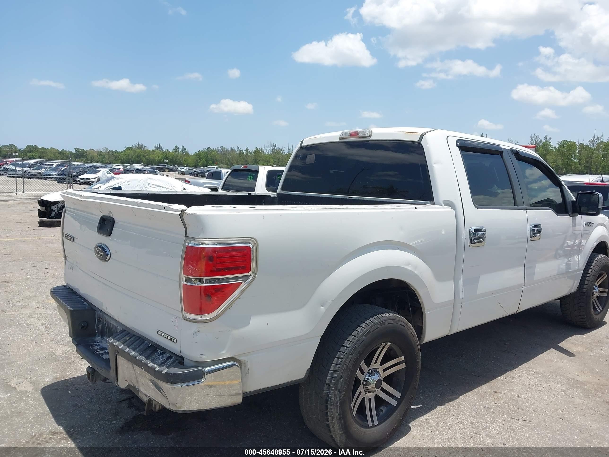 2013 Ford F-150 Xlt Белый vin: 1FTFW1CF1DFA93418
