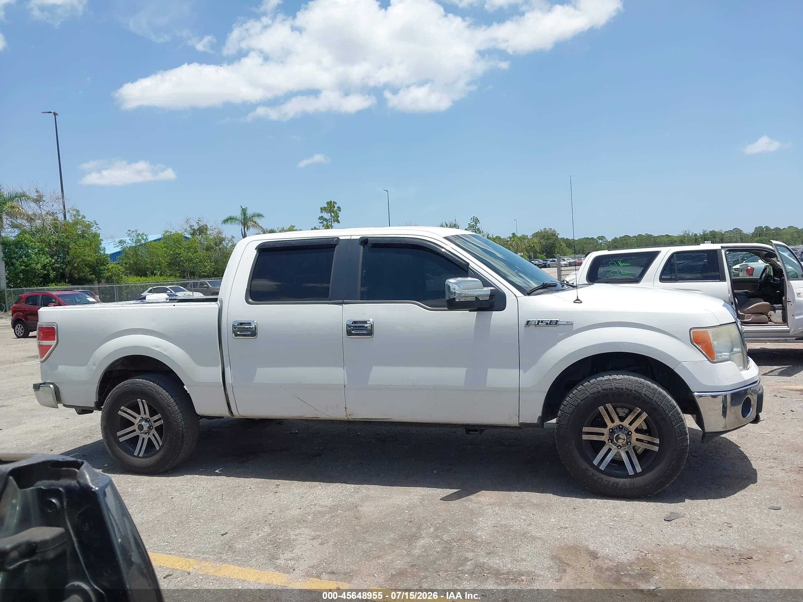 2013 Ford F-150 Xlt Белый vin: 1FTFW1CF1DFA93418