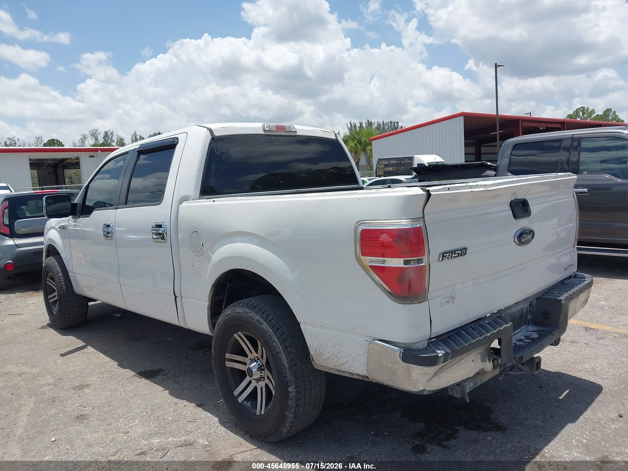 2013 Ford F-150 Xlt Белый vin: 1FTFW1CF1DFA93418