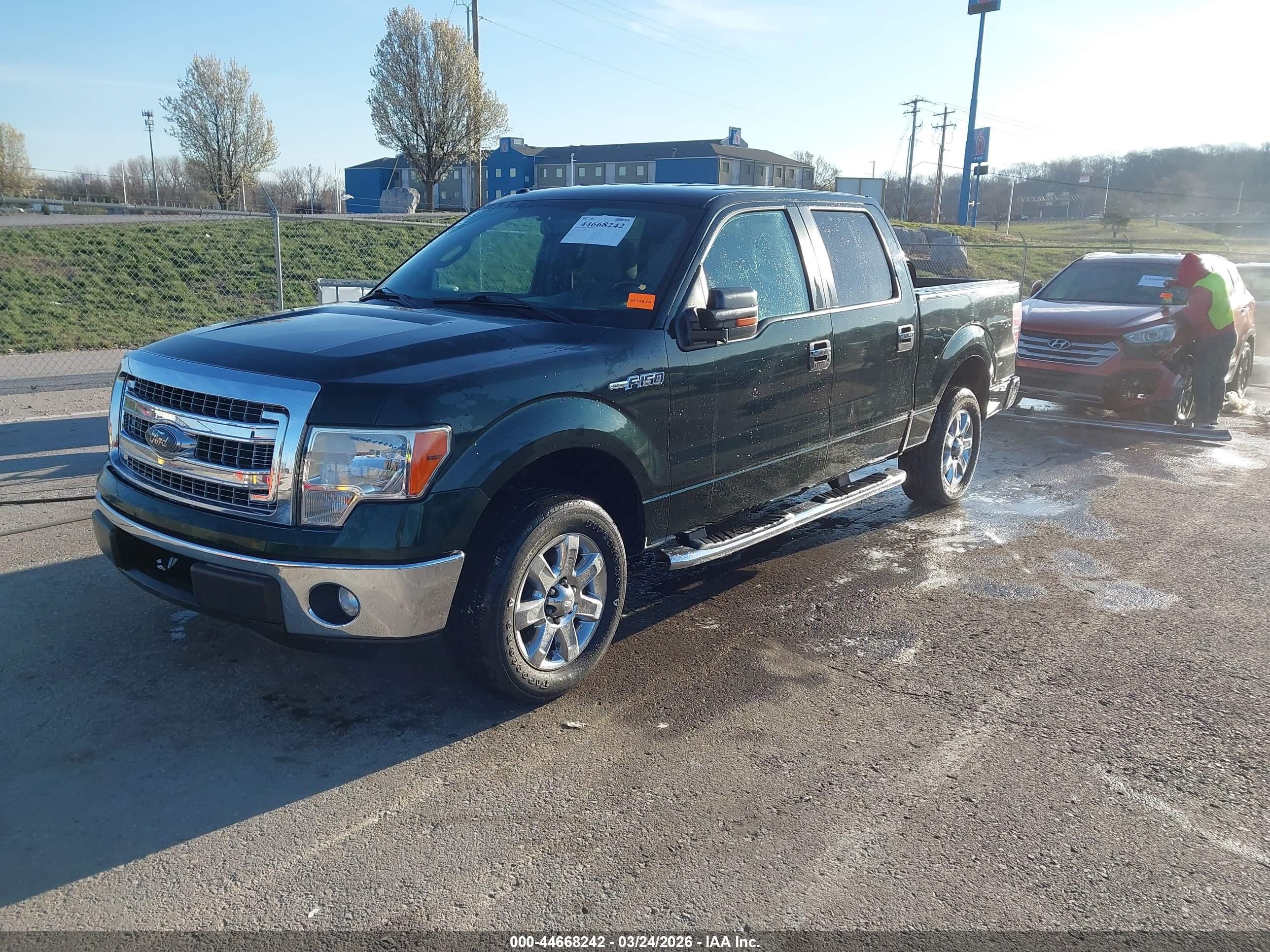 2013 Ford F-150 Xlt Black vin: 1FTFW1CF1DFB01128