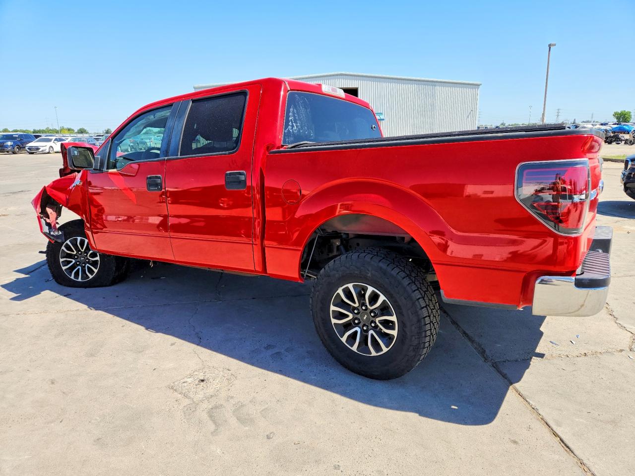 2013 Ford F150 Supercrew Red vin: 1FTFW1CF1DFB98962