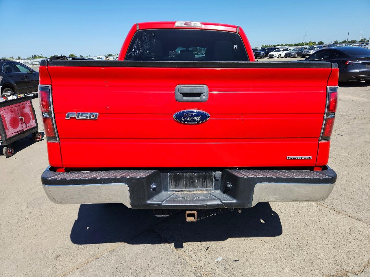 2013 Ford F150 Supercrew Red vin: 1FTFW1CF1DFB98962