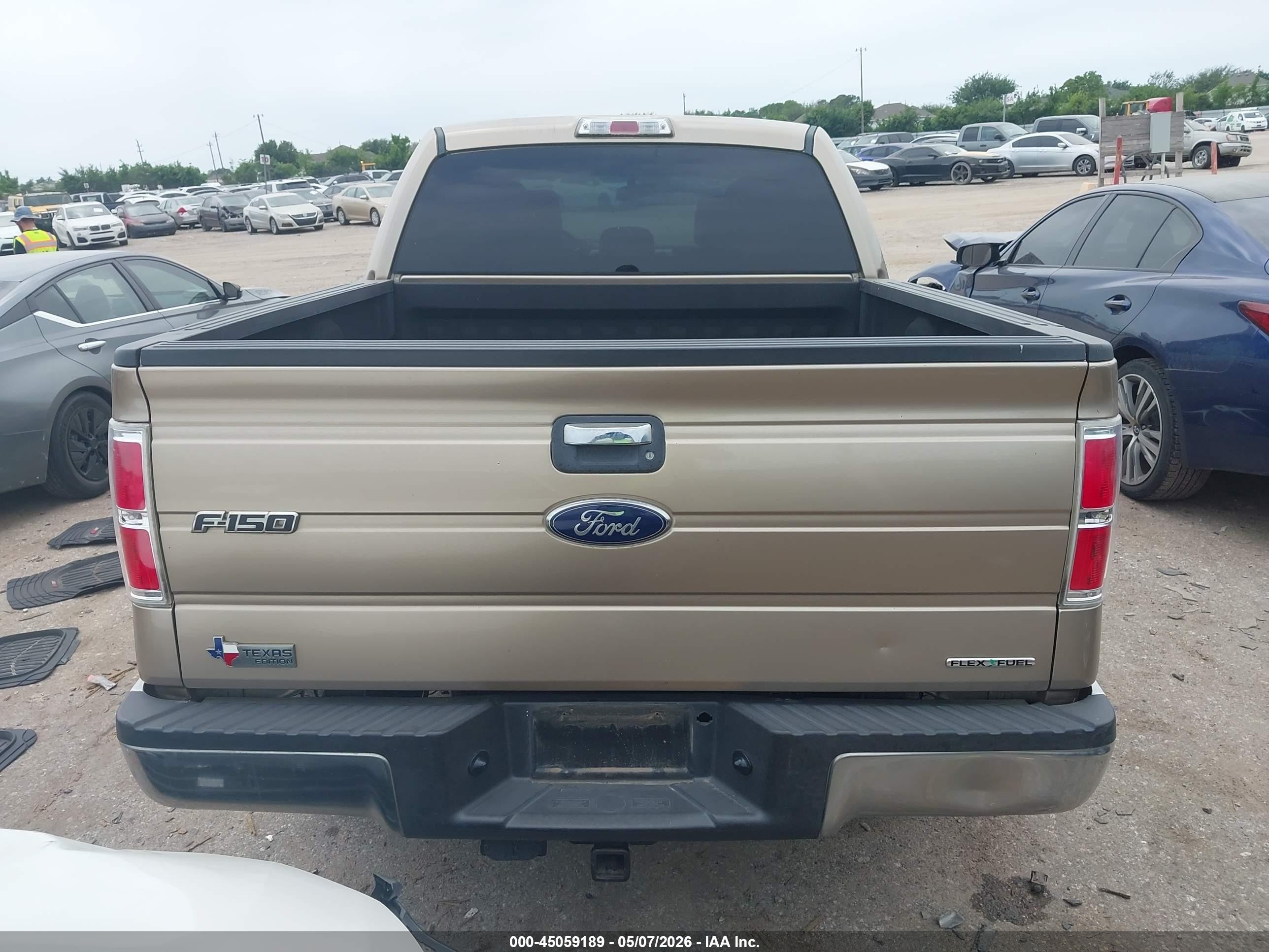 2013 Ford F-150 Xlt Beige vin: 1FTFW1CF1DFC71151